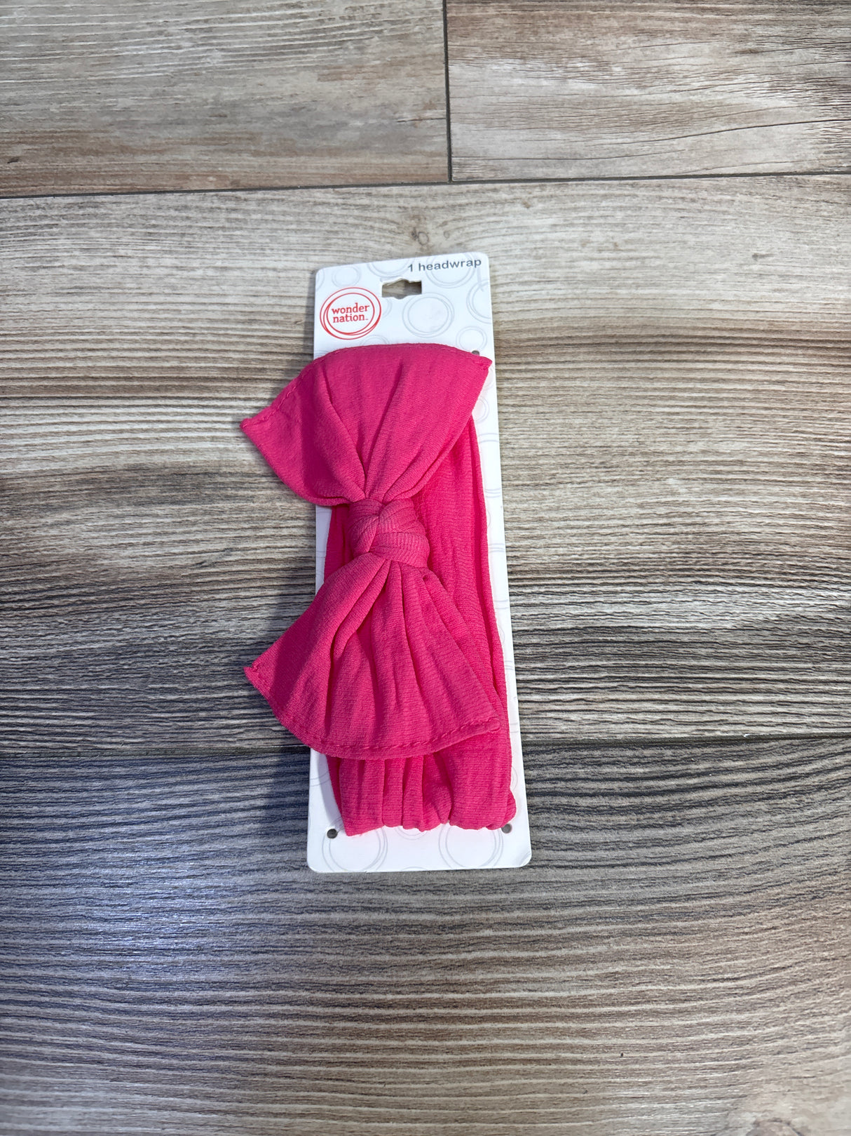 NEW Wonder Nation Bow Headwrap Pink One Size