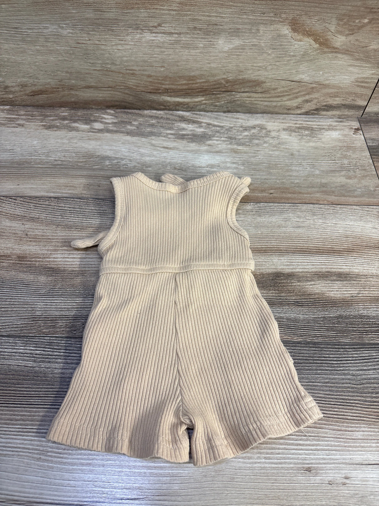 AJTQTH Ribbed Romper Beige sz 6-12m
