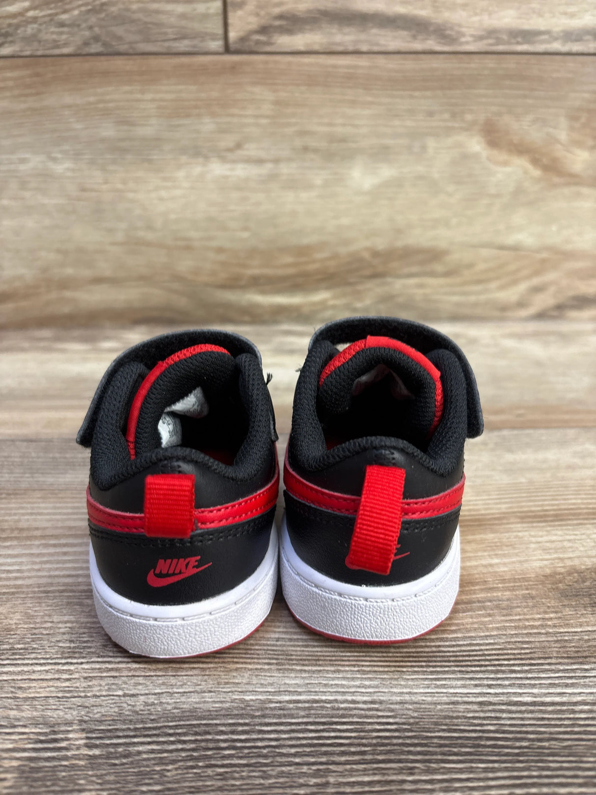 Nike Court Borough Low 2 TDV 'Bred' Sneakers sz 6c