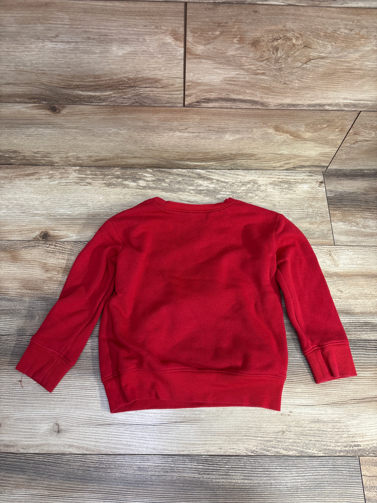 Disney x Jumping Beans Mickey Mouse Christmas Sweatshirt Red sz 4T