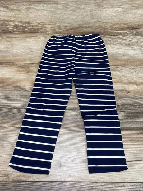 NEW Baby Gap Striped Navy Leggings sz 3T - Me n Mommy To Be