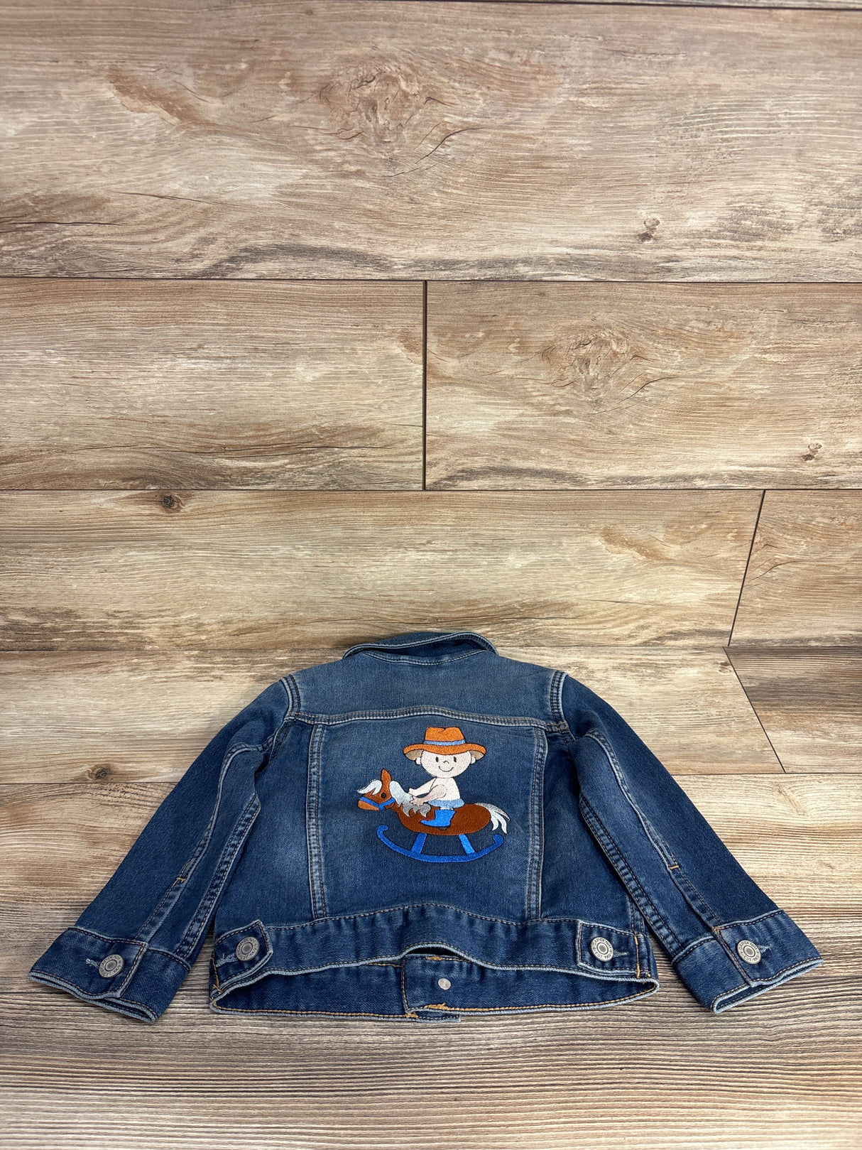 Baby Gap Denim Button Up Jacket Blue sz 2T