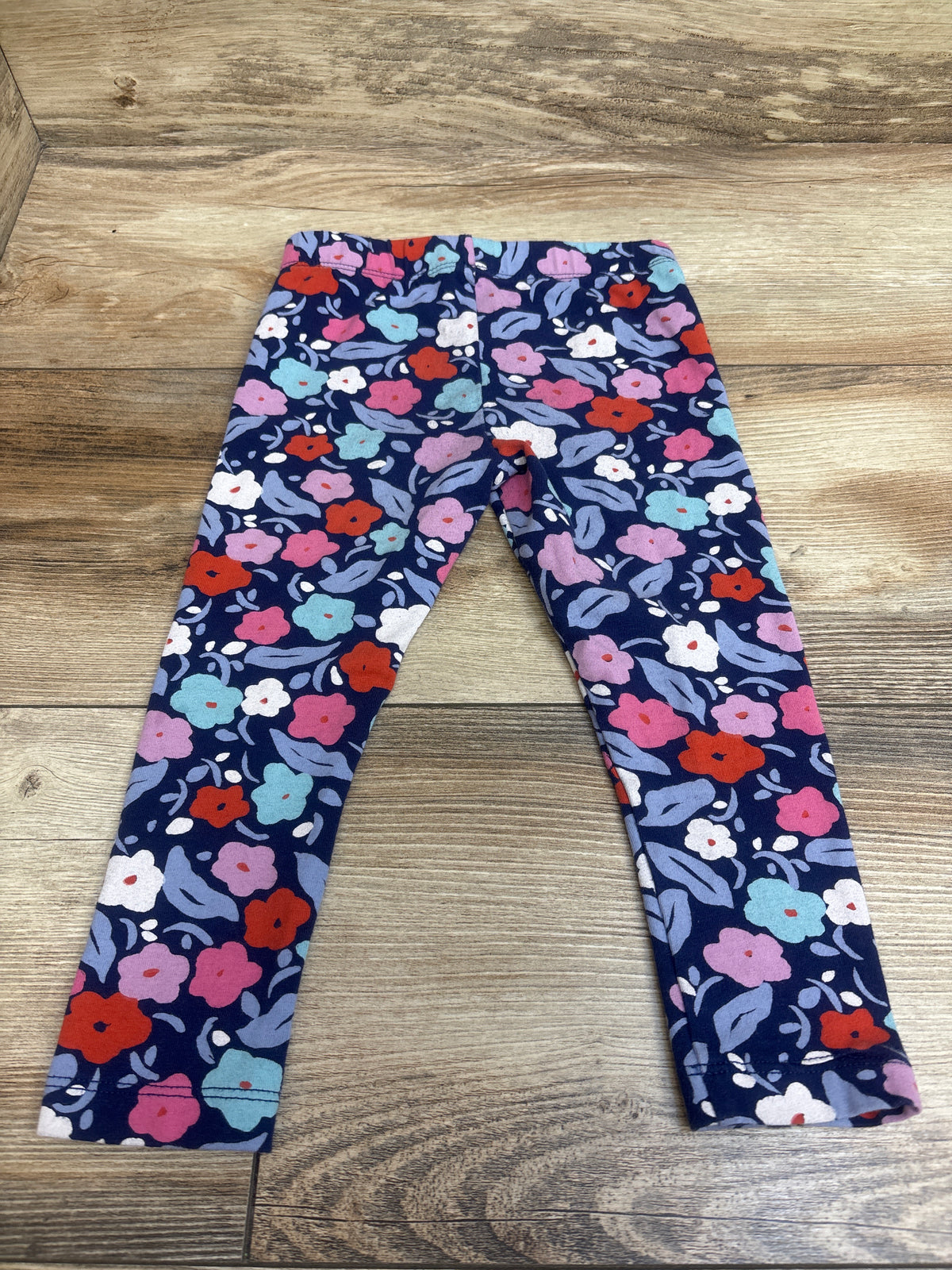 Epic Threads Floral Leggings Navy sz 2T