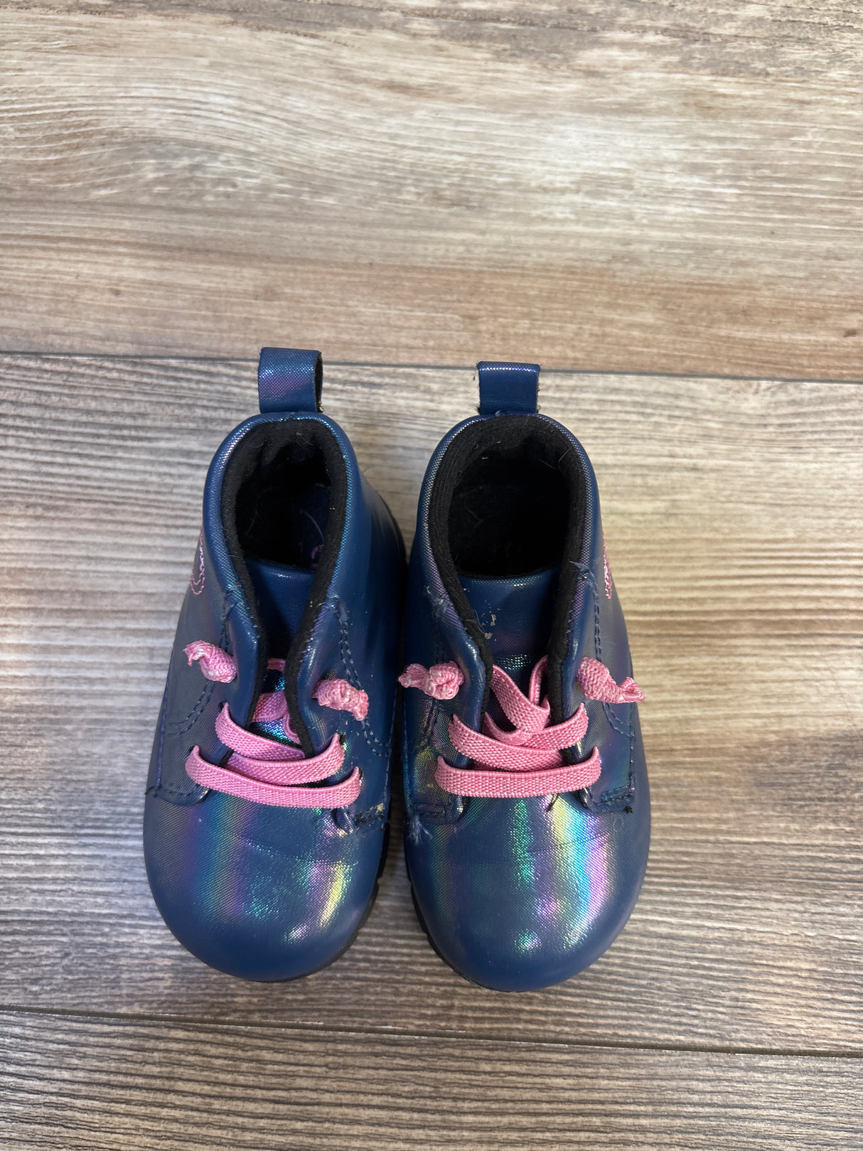 Just One You Kyrie First Walker Boots Navy sz 4c