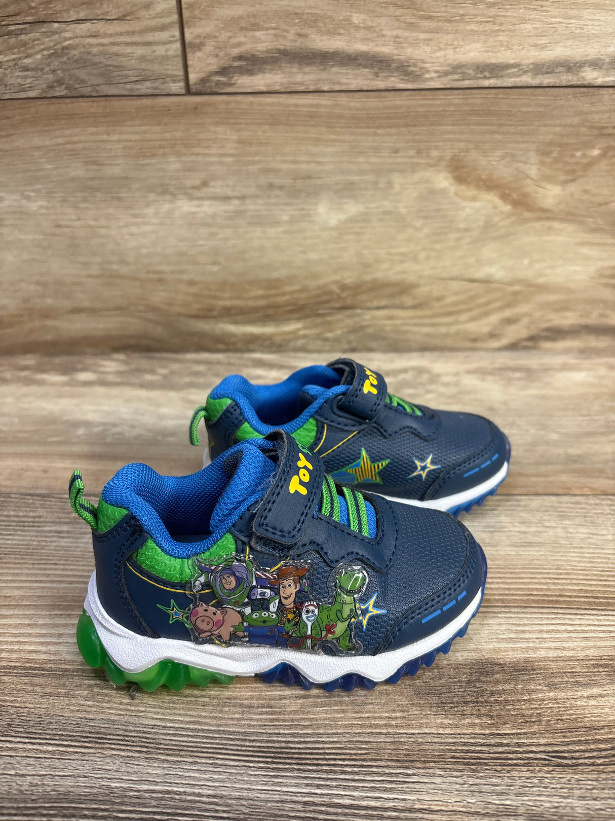 Toy Story Light Up Sneakers Blue sz 6c