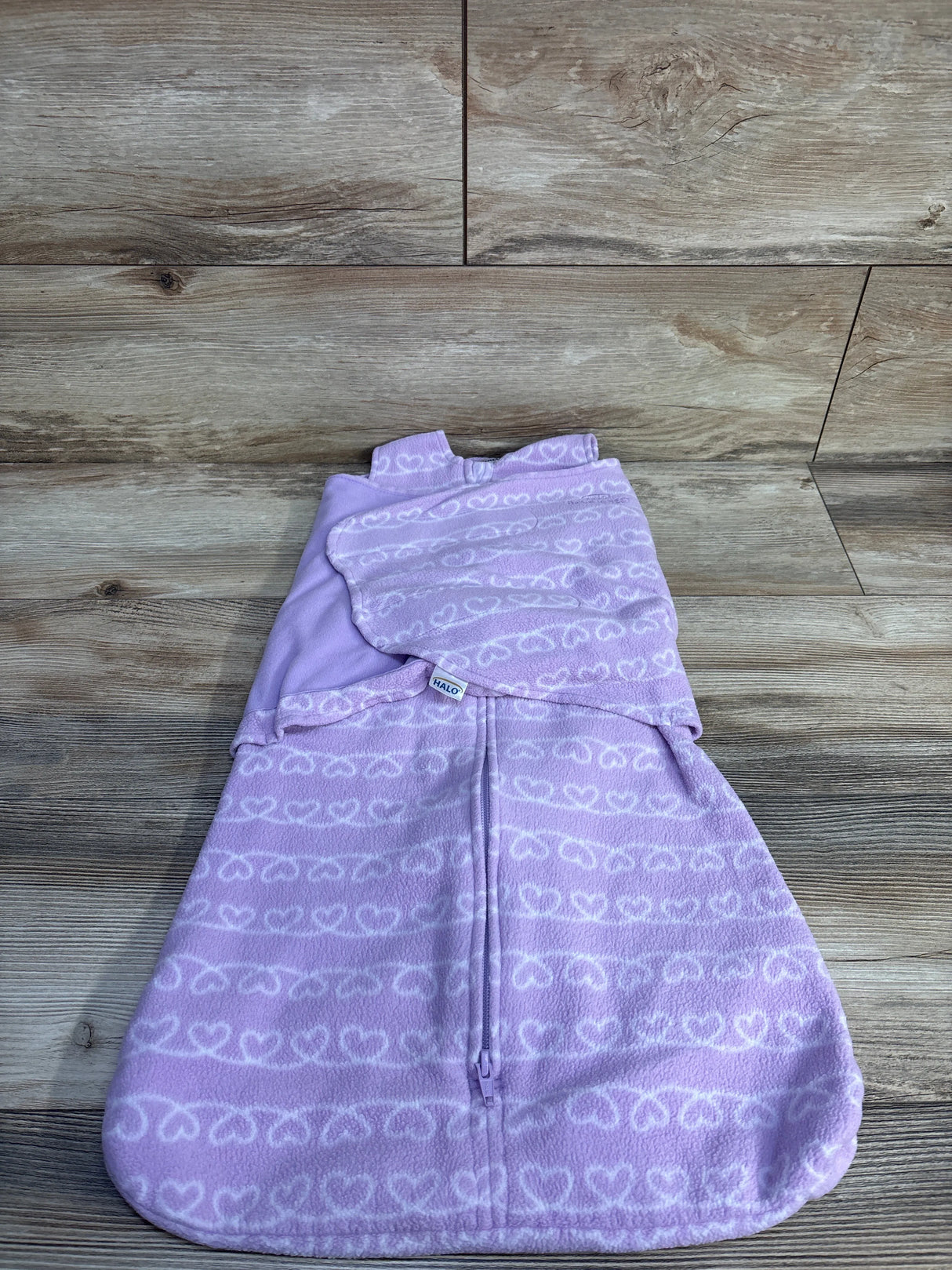 Halo Fleece SleepSack Swaddle Purple sz 3-6m - Me n Mommy To Be