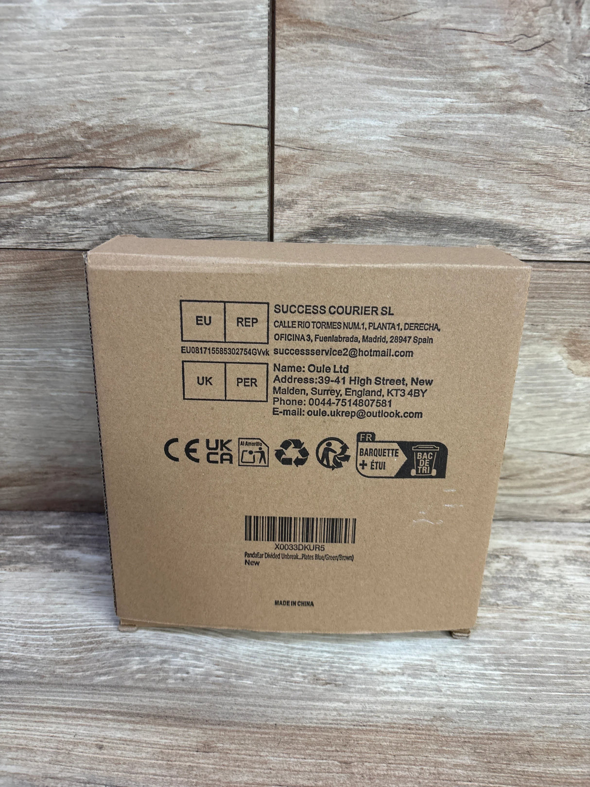 NEW PandaEar Silicone Divided Plates 3pk