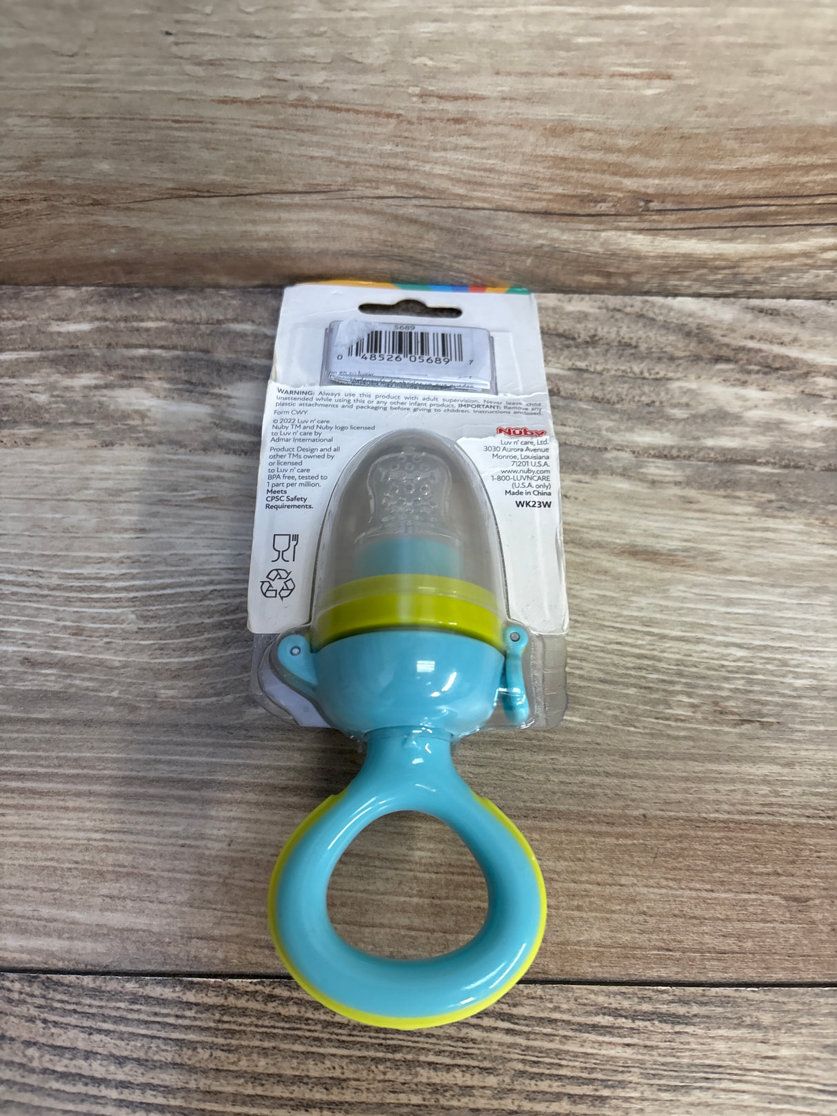 NEW Nuby Twist 'n' Feed First Soft Foods Feeder 10m+