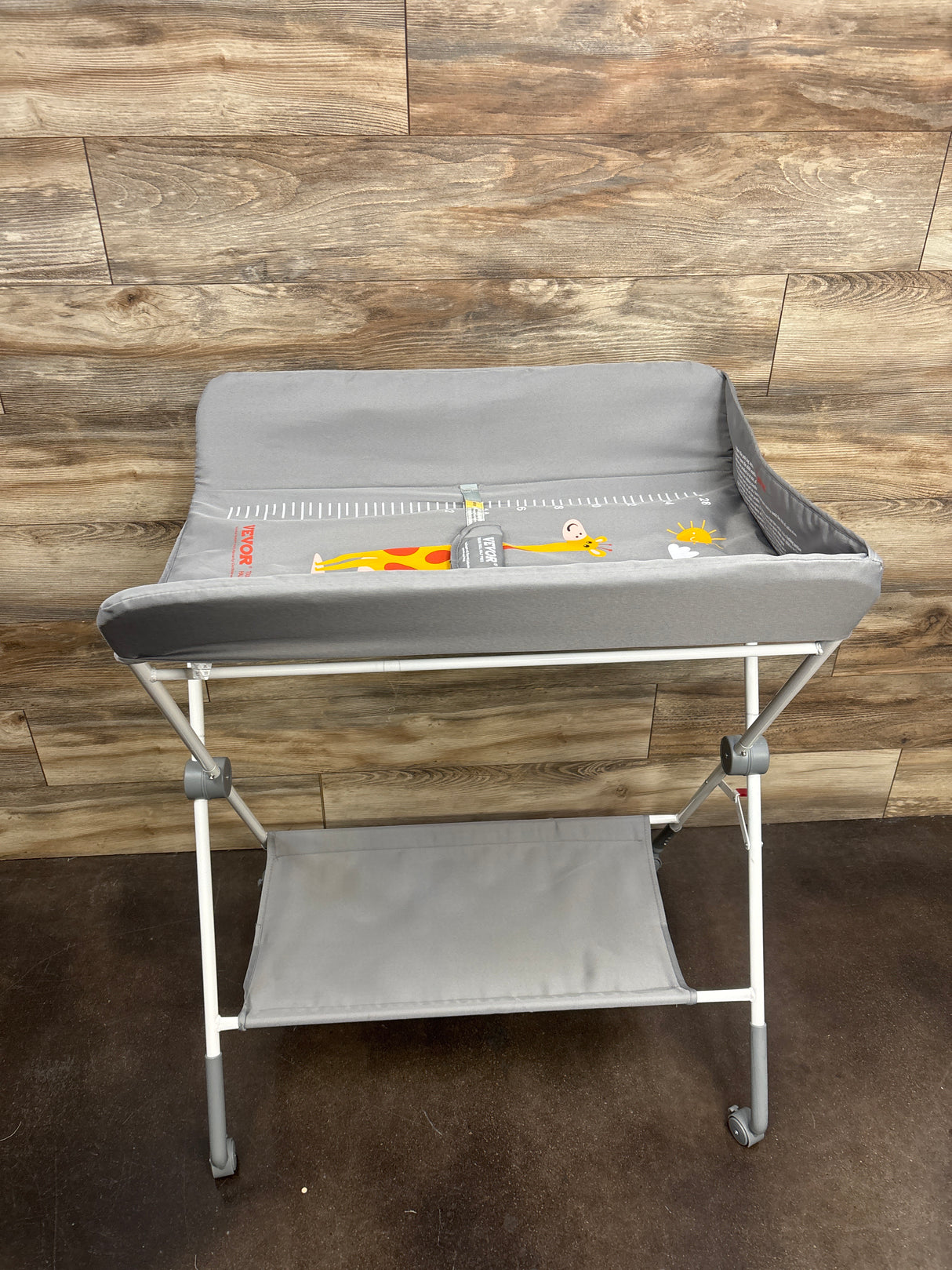 VEVOR Foldable Baby Changing Table with Storage