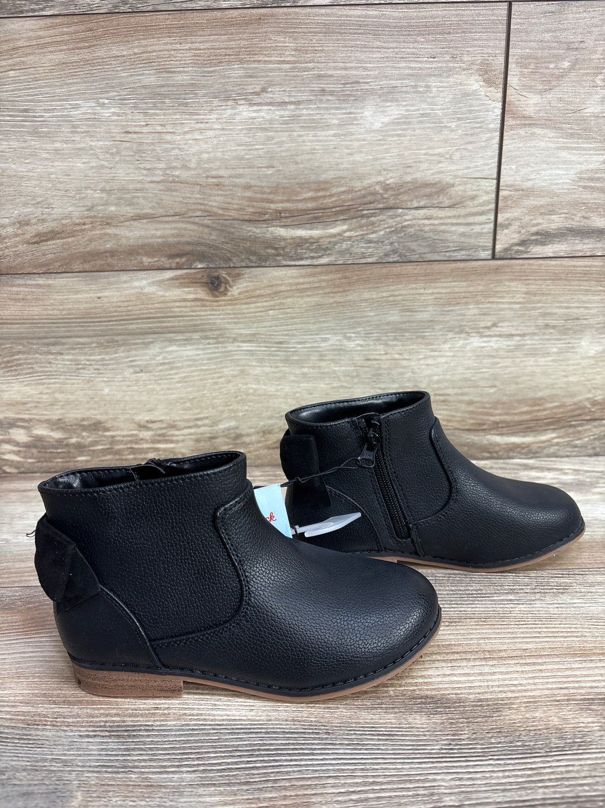 NEW Cat & Jack Ayla Boots Black sz 12c