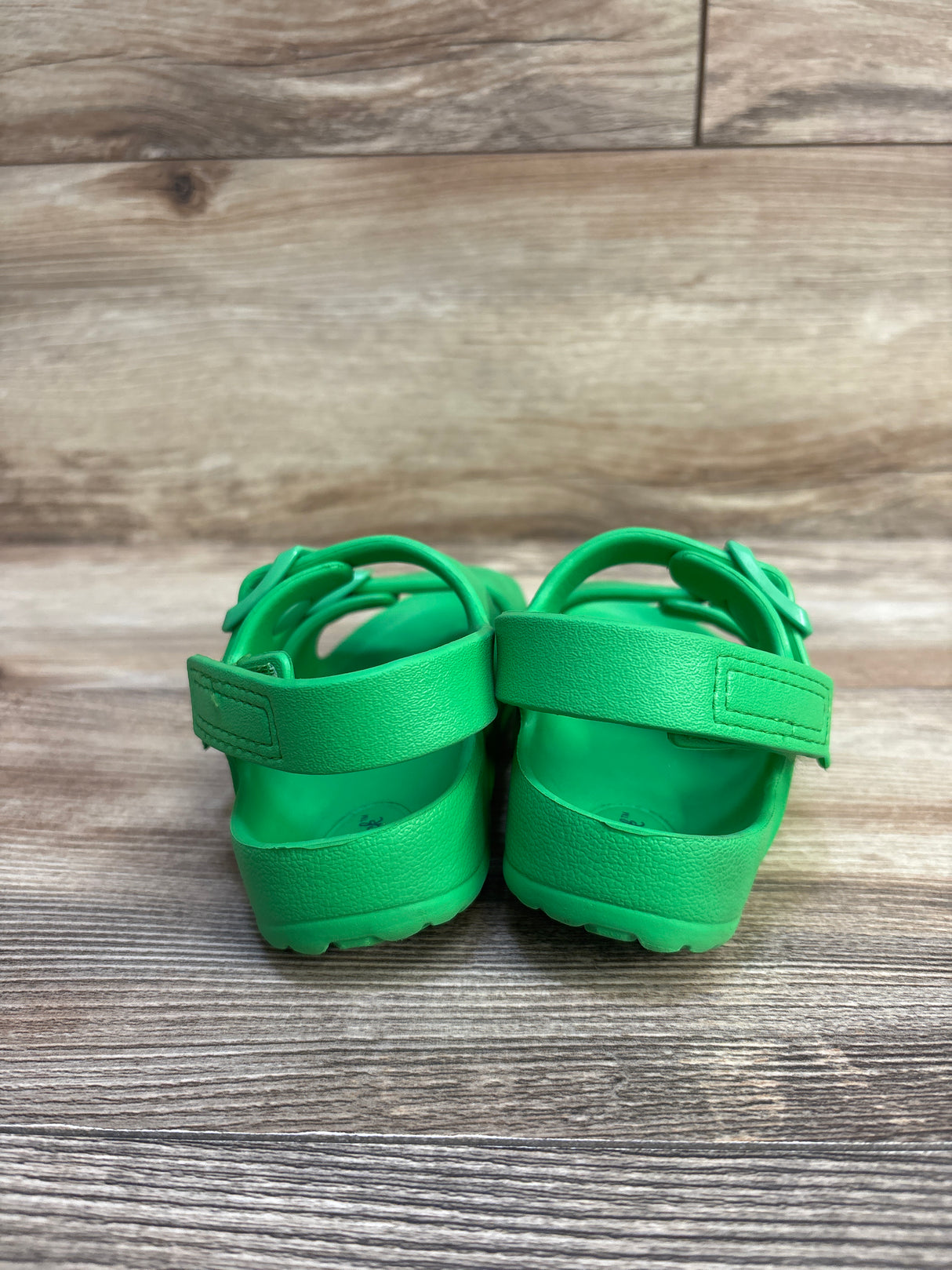 Cat & Jack Ade Blown EVA Sandals Green sz 9c