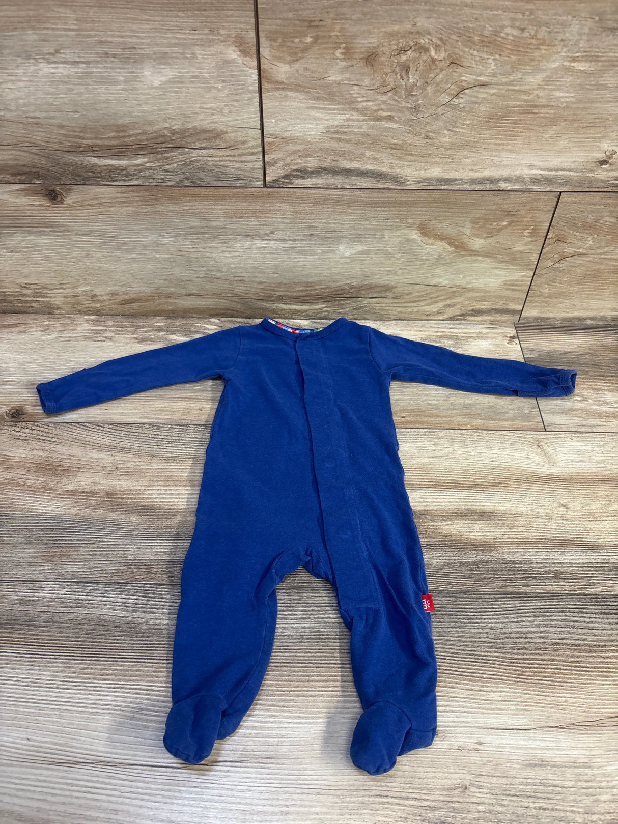 Magnetic Me CloudStretch Footie in Blue sz 0-3m