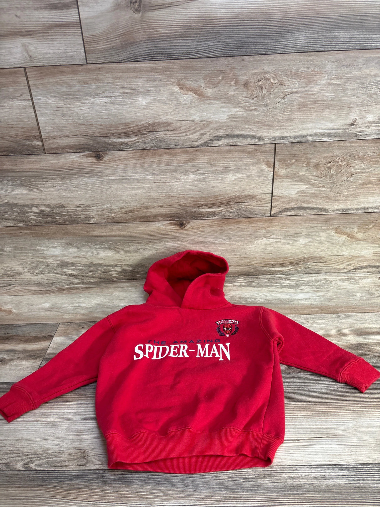Cotton On Kids x Marvel Hooded Sweatshirt Red sz 3T