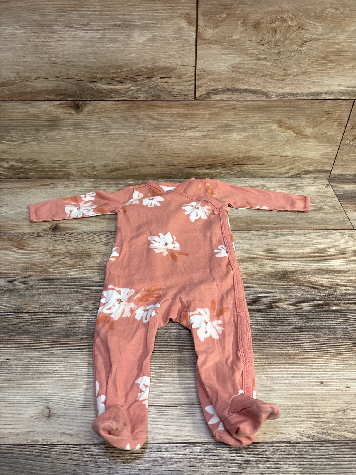 Carter's Kimono Sleeper Pink sz 9m