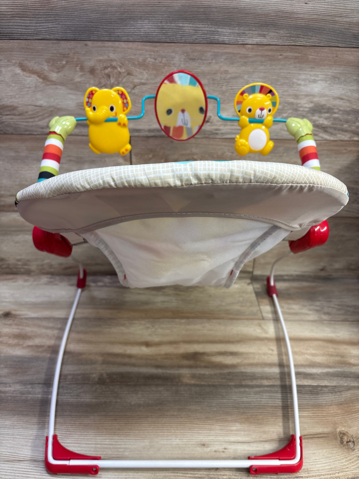 Bright Starts Playful Pinwheel Vibrating Baby Bouncer