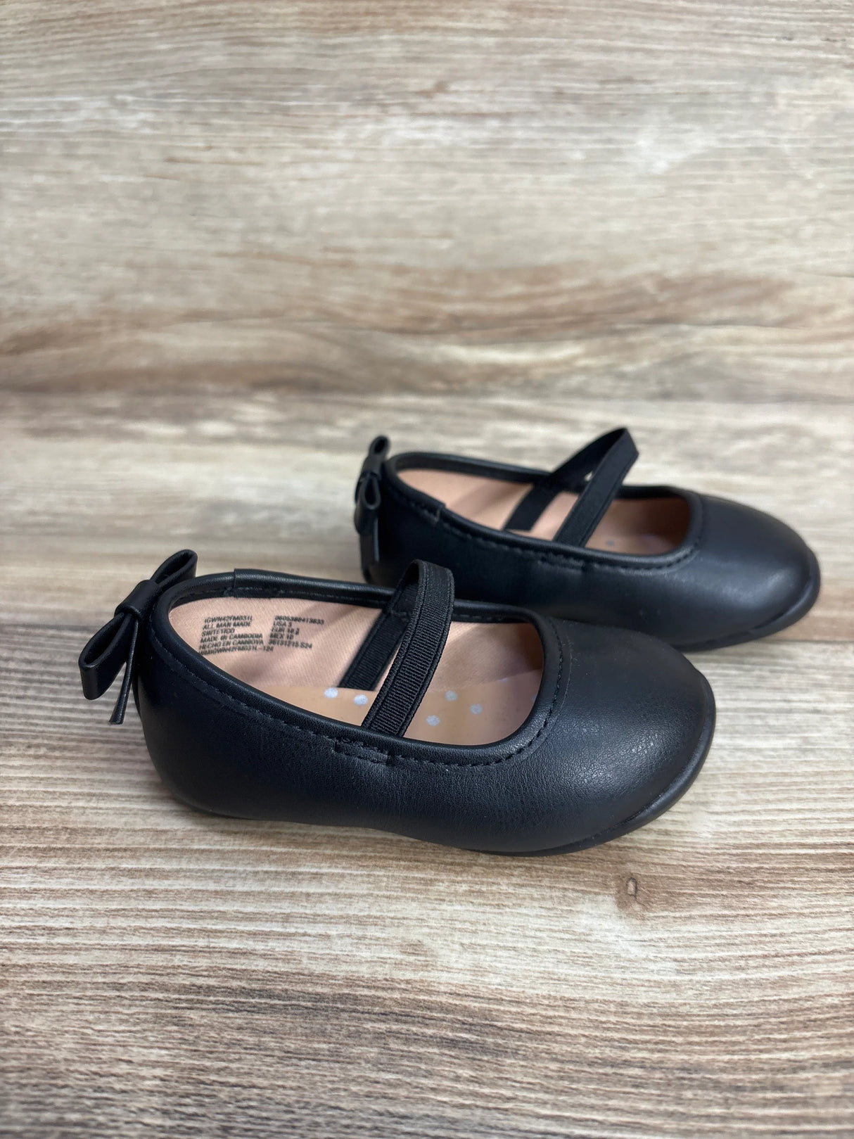 Wonder Nation Bow Ballet Flats sz 3c