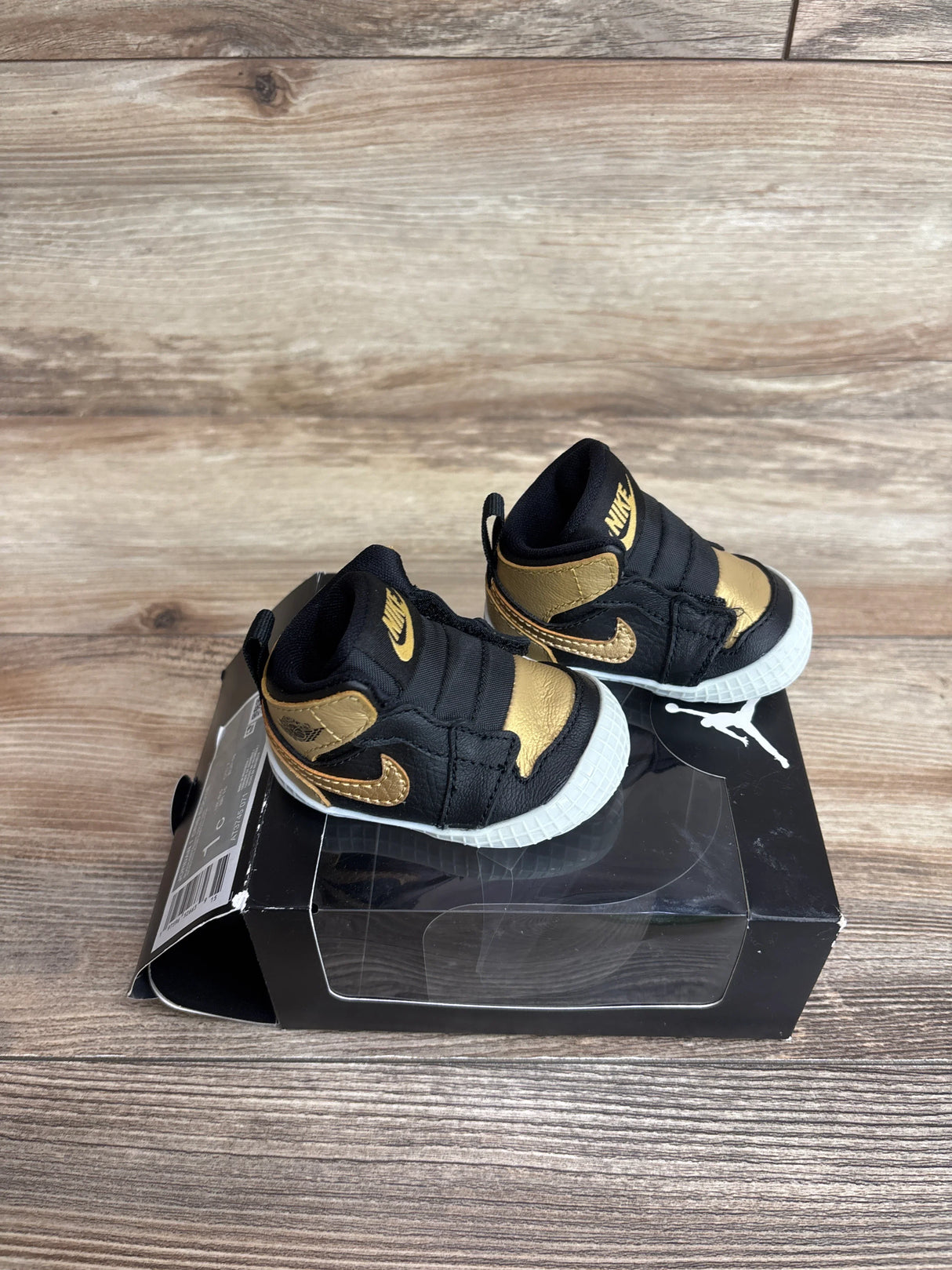 Air Jordan 1 Retro High OG CB 'Black Gold' sz 1c