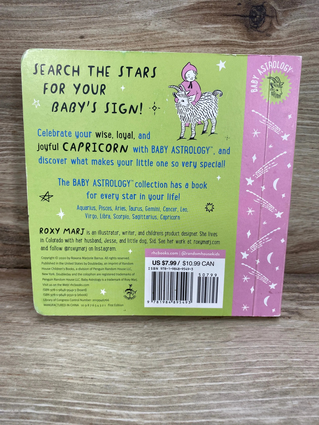 Baby Astrology: Dear Little Capricorn Board book - Me n Mommy To Be