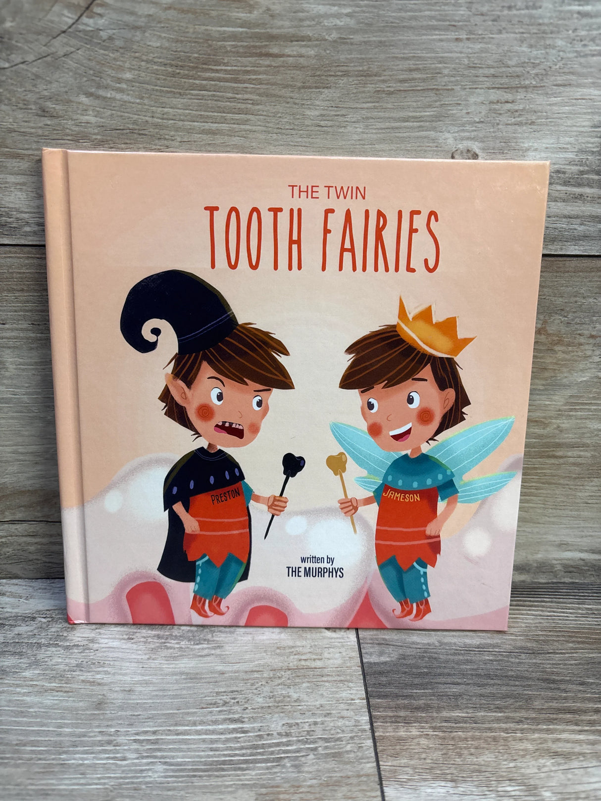 The Twin Tooth Fairies Hardcover Book