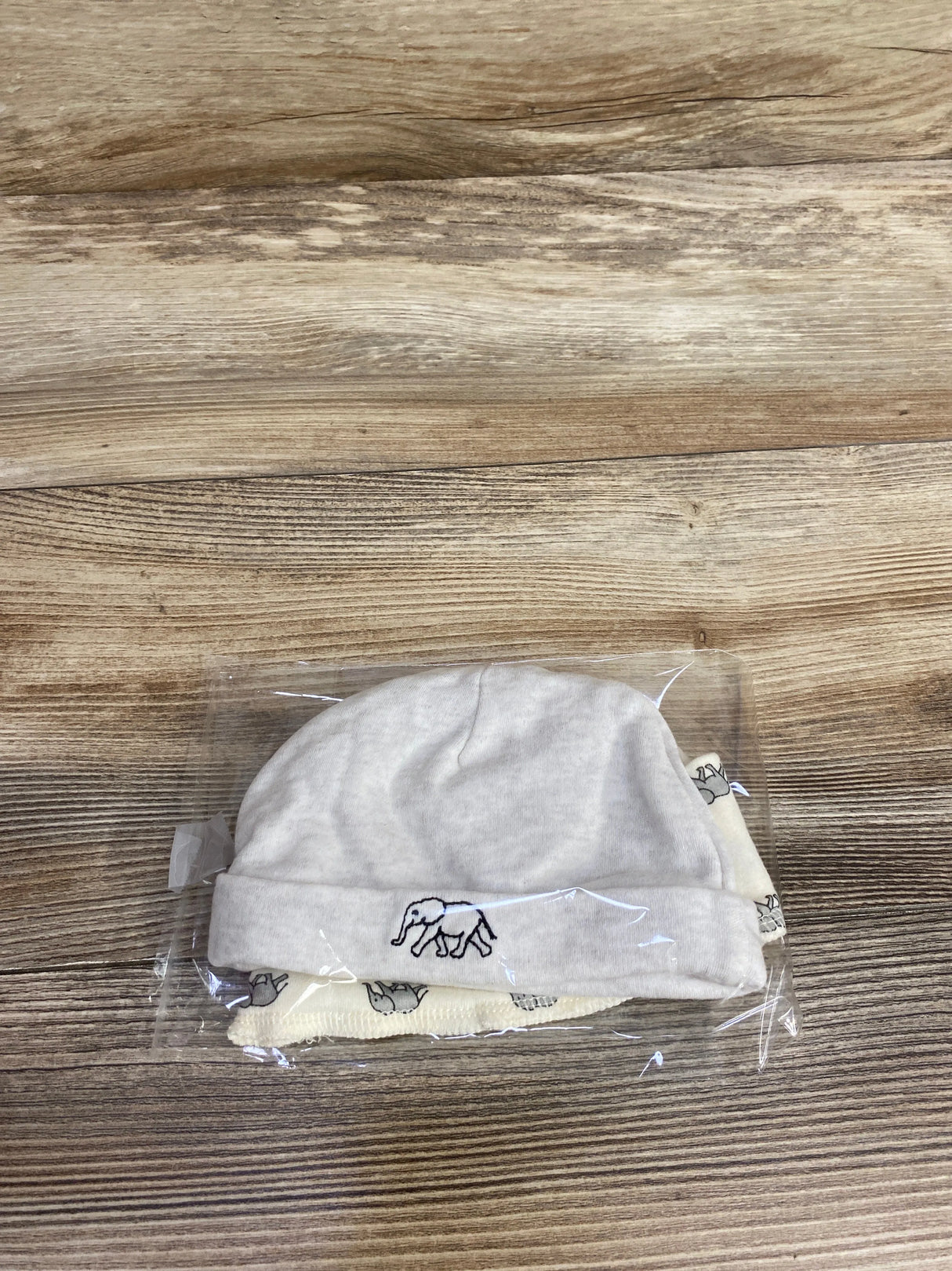 NEW HB Foldover Hat 2pk sz 0-6m