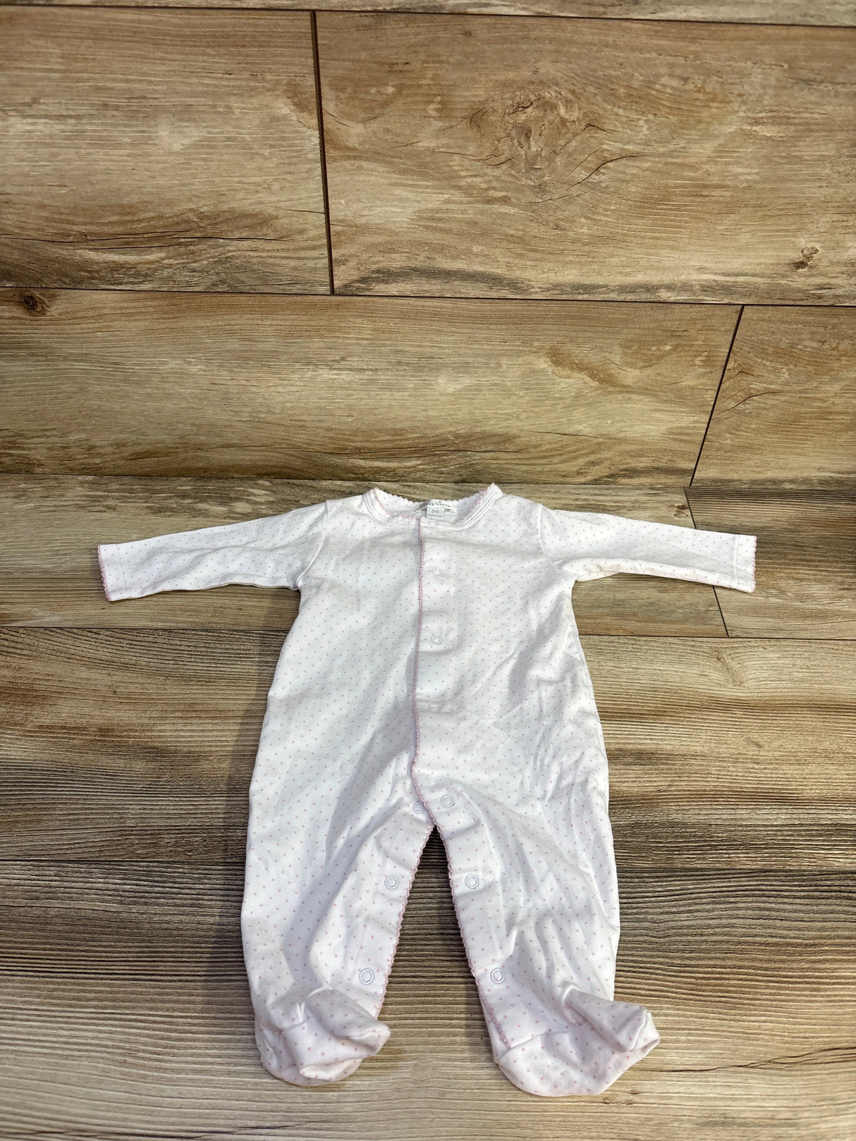 Kissy Kissy Polka Dot Snap Sleeper White 3-6m