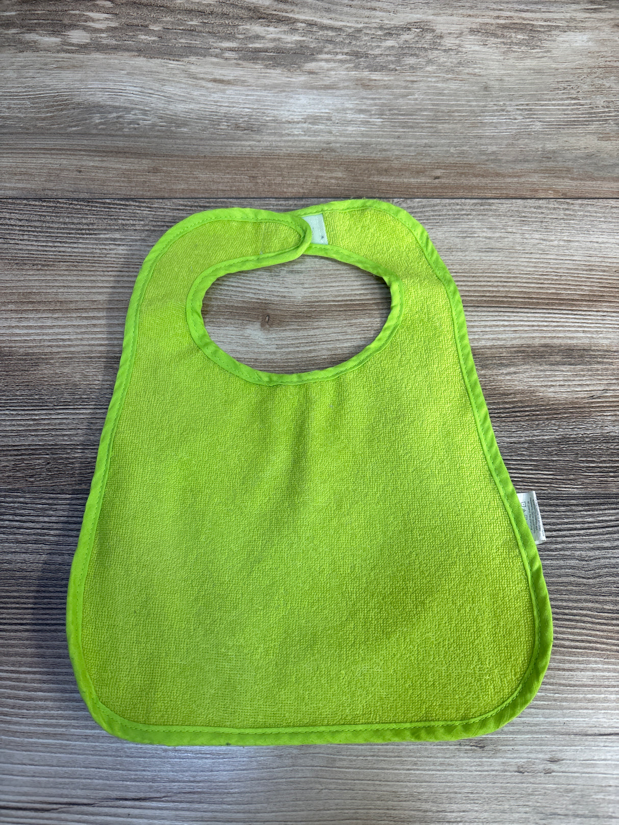 Terry Cloth Bib Green, OSFM