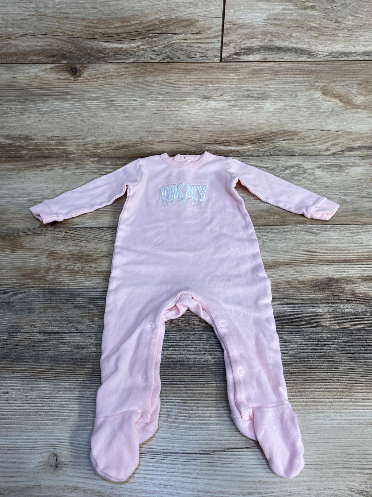 Dkny Logo Coverall Pink sz 3-6m