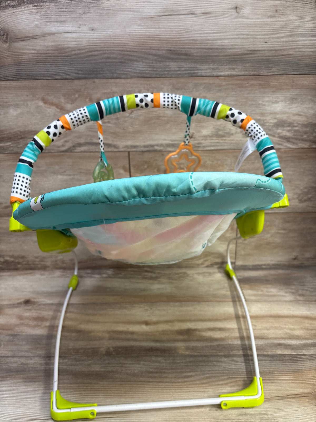 Bright Starts Roaming Safari Vibrating Baby Bouncer