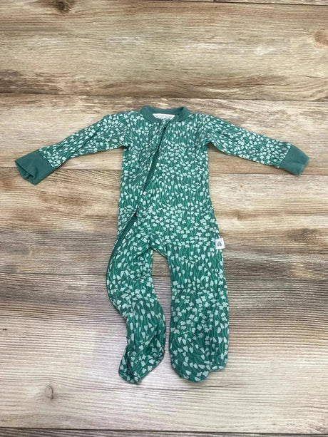 Mother's Promise Floral Sleeper Green sz 3-6m - Me n Mommy To Be