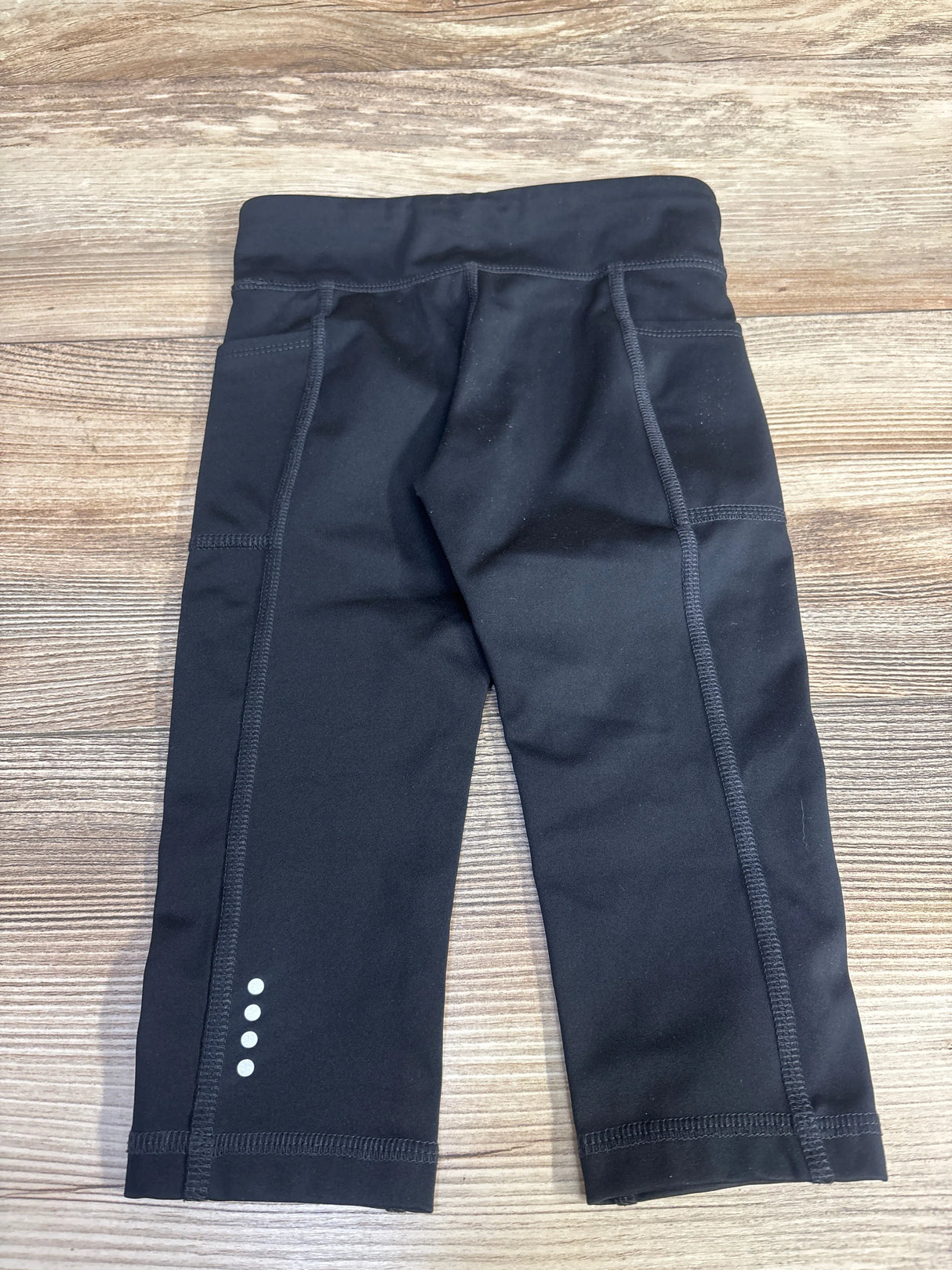 Primary Active Pocket Crop Leggings in Solid Black sz 4T