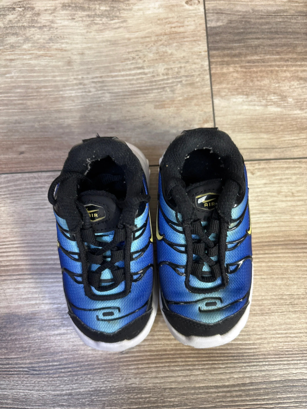 Nike Air Max Plus 'Black Sky Blue' Sneakers Blue sz 4c