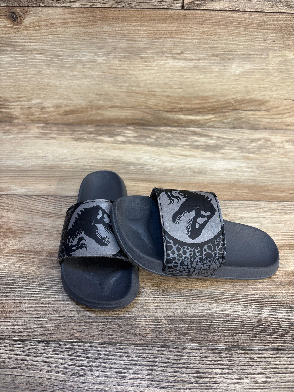 Jurassic World Slides Grey sz 11c
