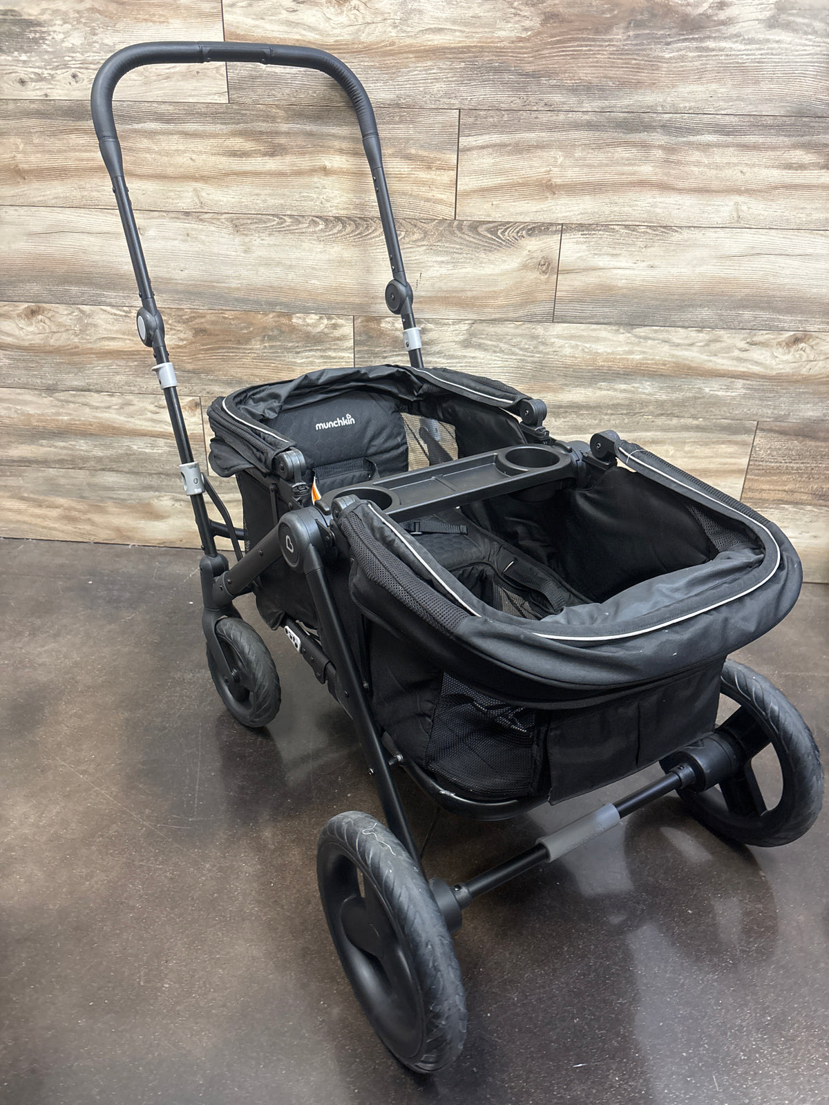Munchkin Ultra-lite Stroller Wagon, Black