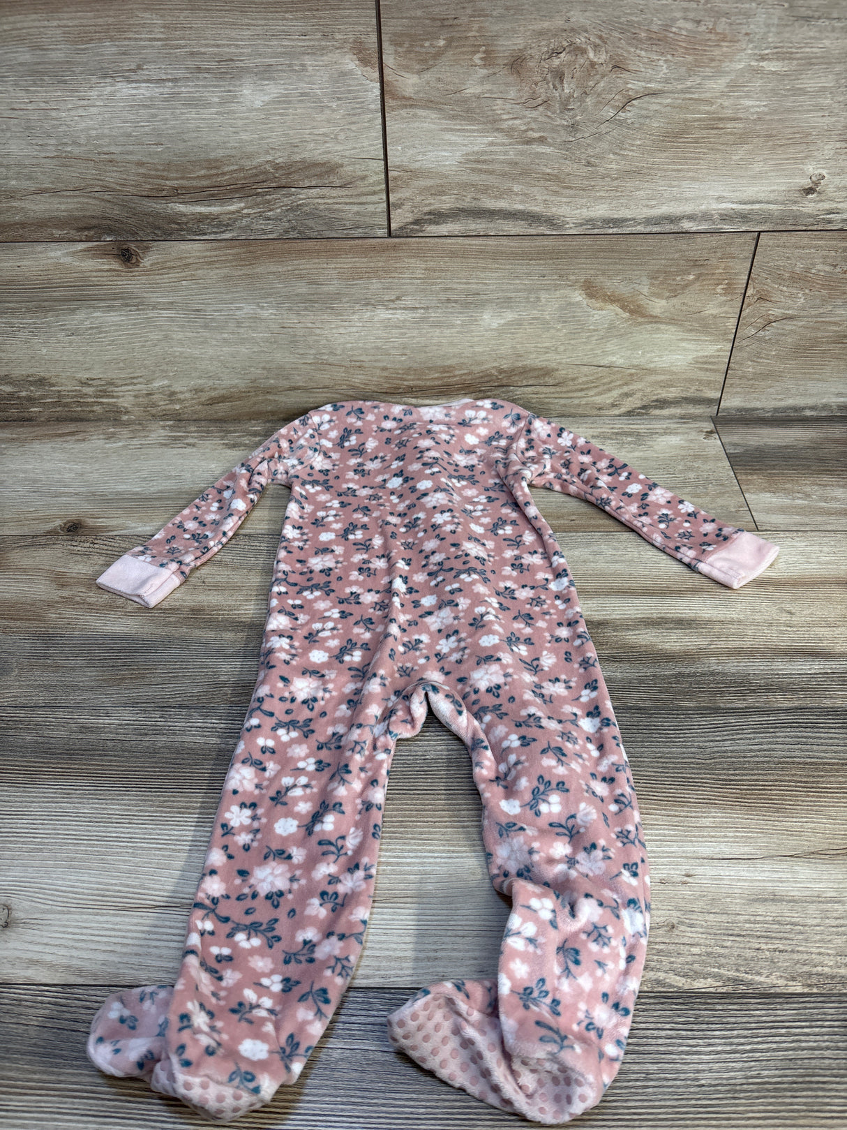 Nicole Miller Floral Blanket Sleeper Pink sz 18m