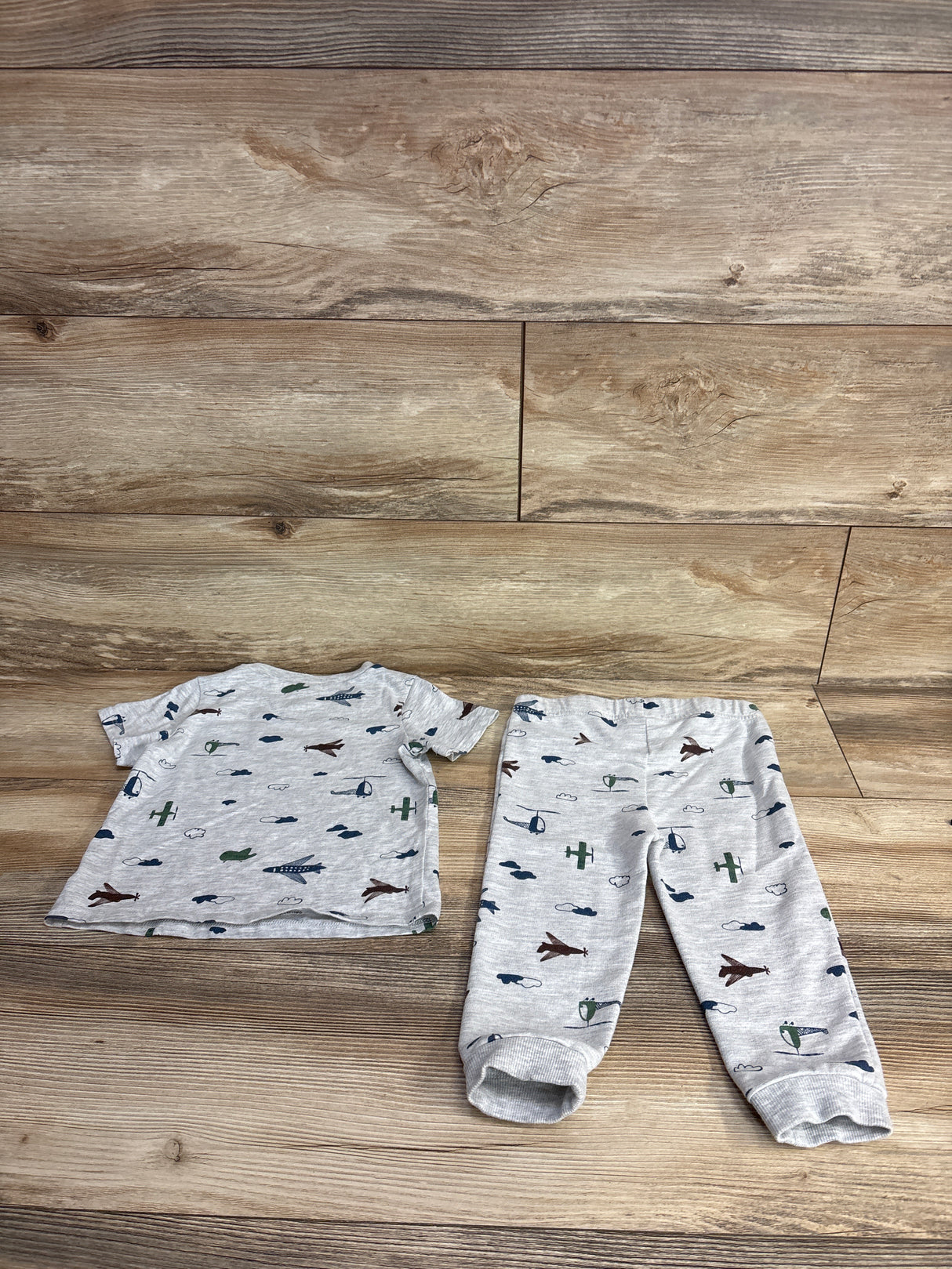 First Impressions 2pc Shirt & Joggers Set Grey sz 24m