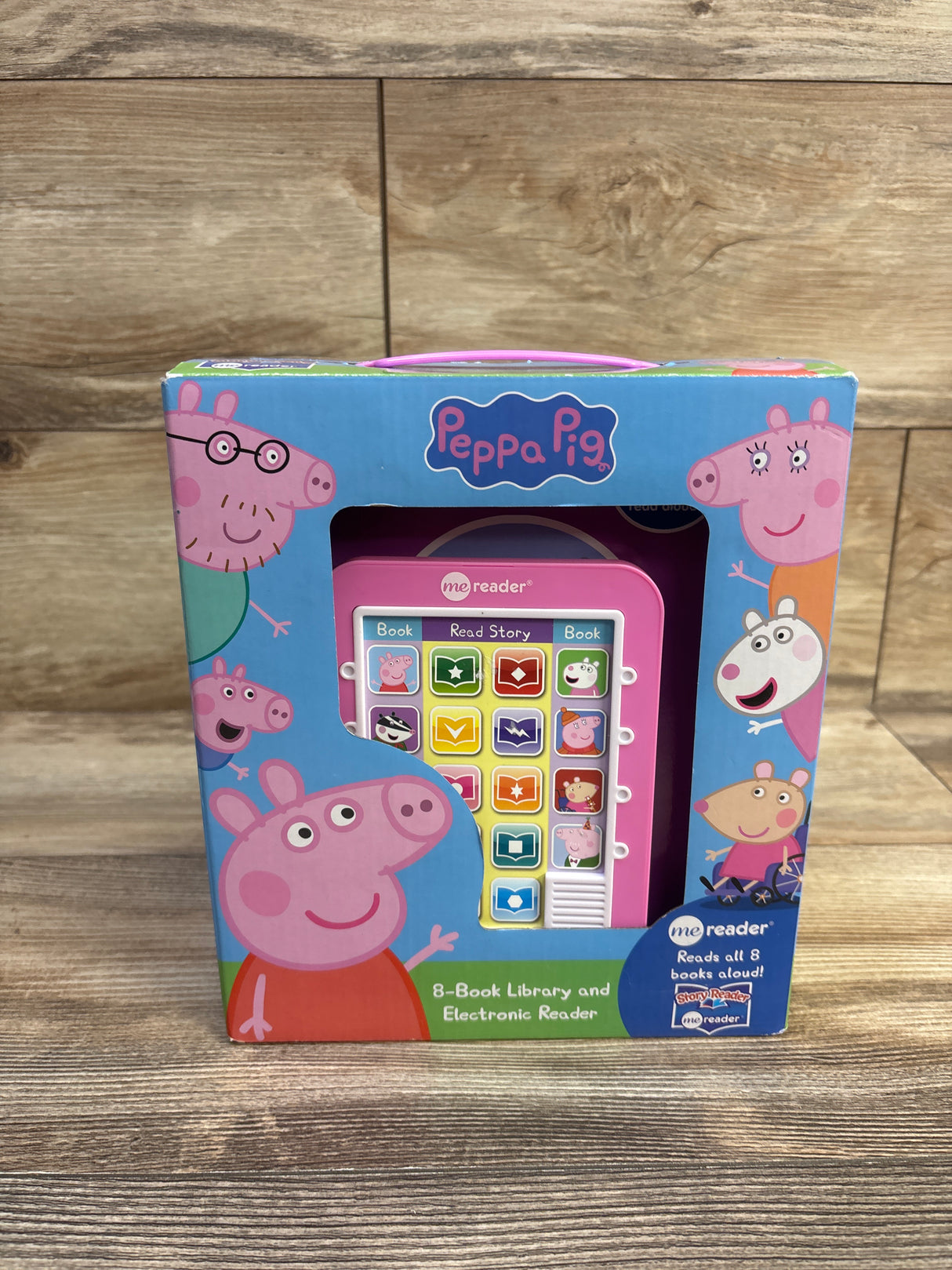 Me Reader Peppa Pig Electronic Reader and 8-Sound Book Library