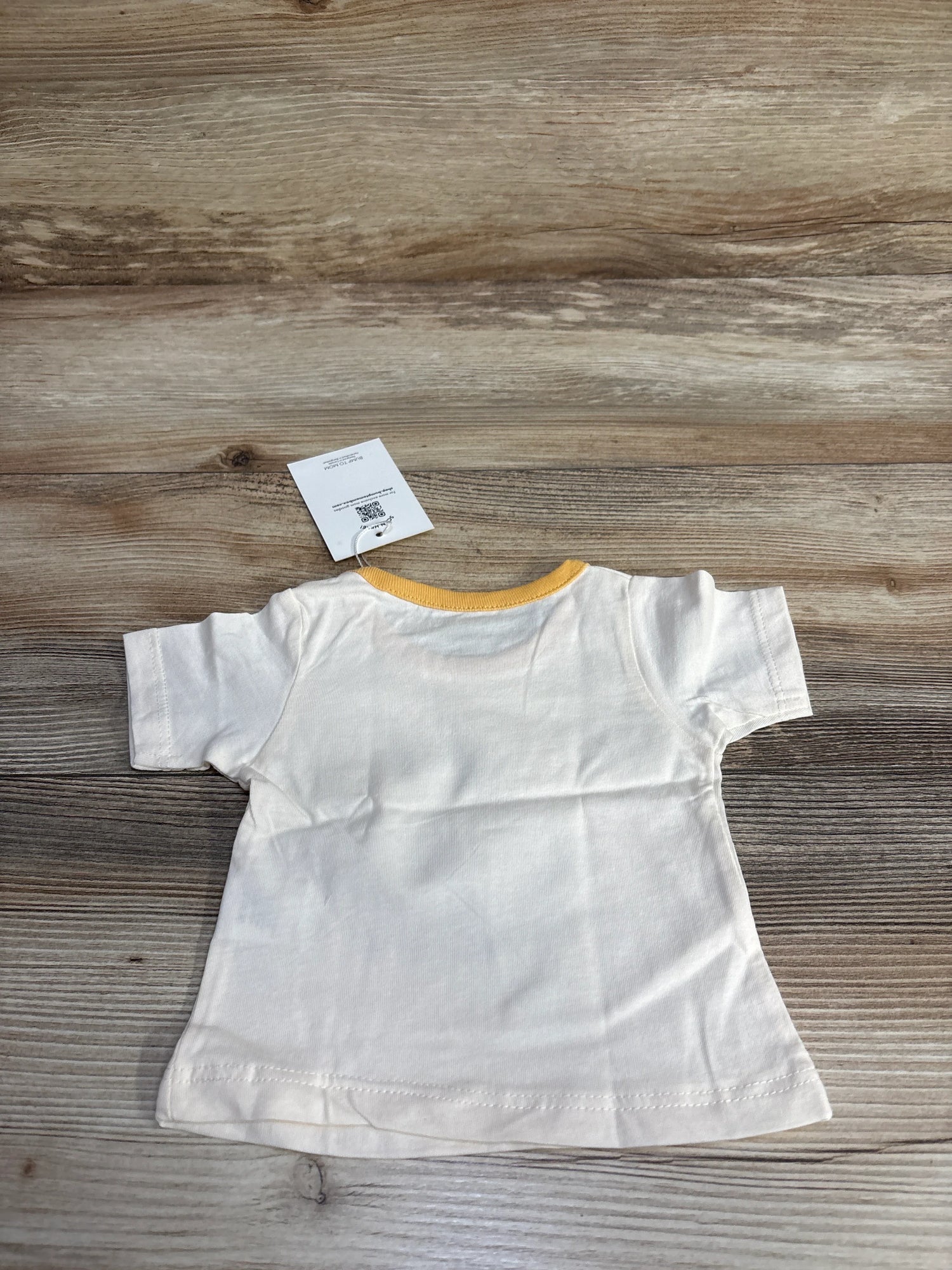 NEW Bump To Mom New To The Crew Shirt Cream sz 3-6m