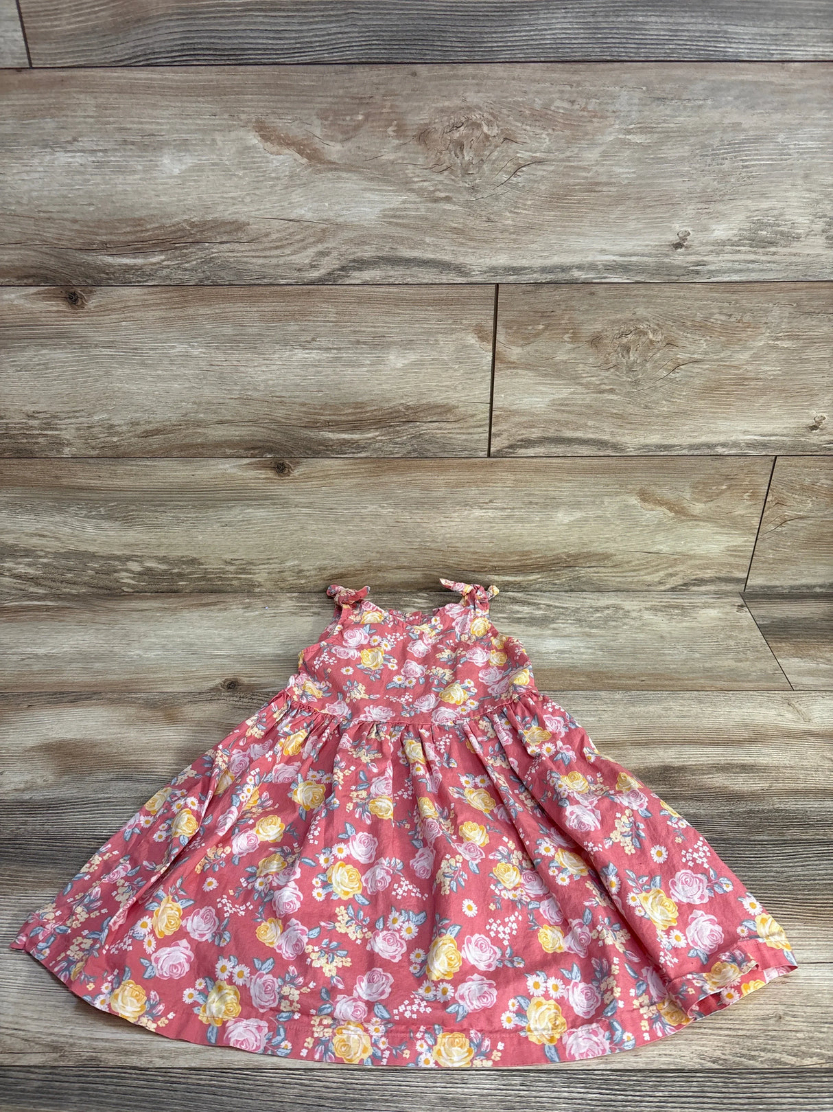 Lucky Penny Floral Sleeveless Dress Pink sz 4T