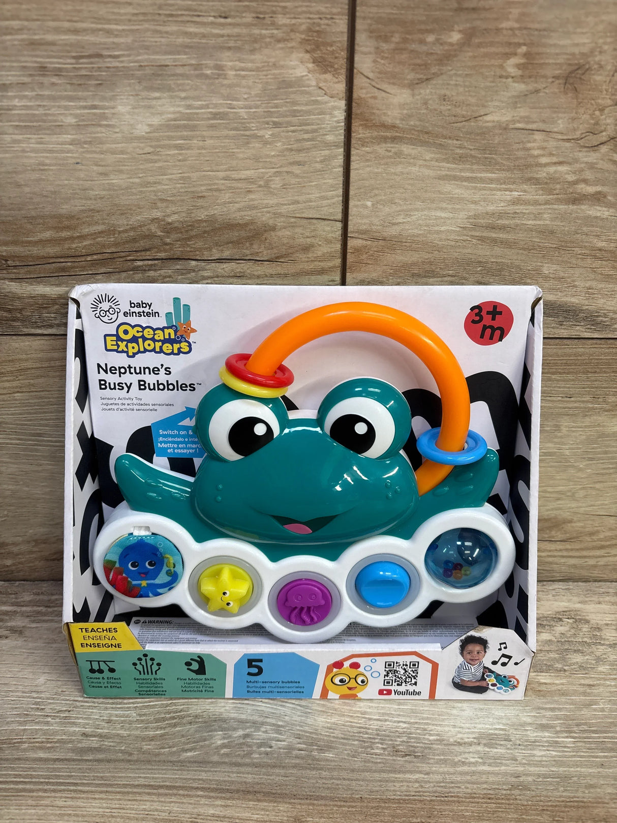 NEW Baby Einstein Ocean Explorers Neptune’s Busy Bubbles
