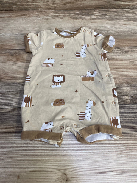 Mayoral Animal Print Romper Beige sz 1-2m - Me n Mommy To Be