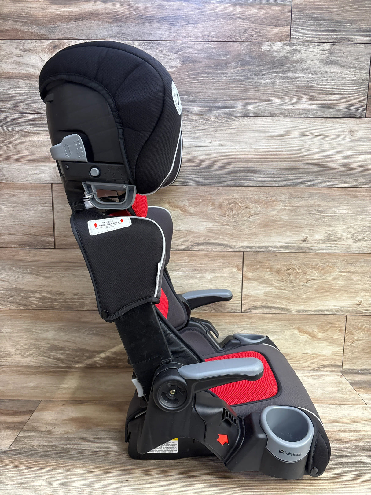 Baby Trend Protect 2-in-1 Folding Booster Seat Red