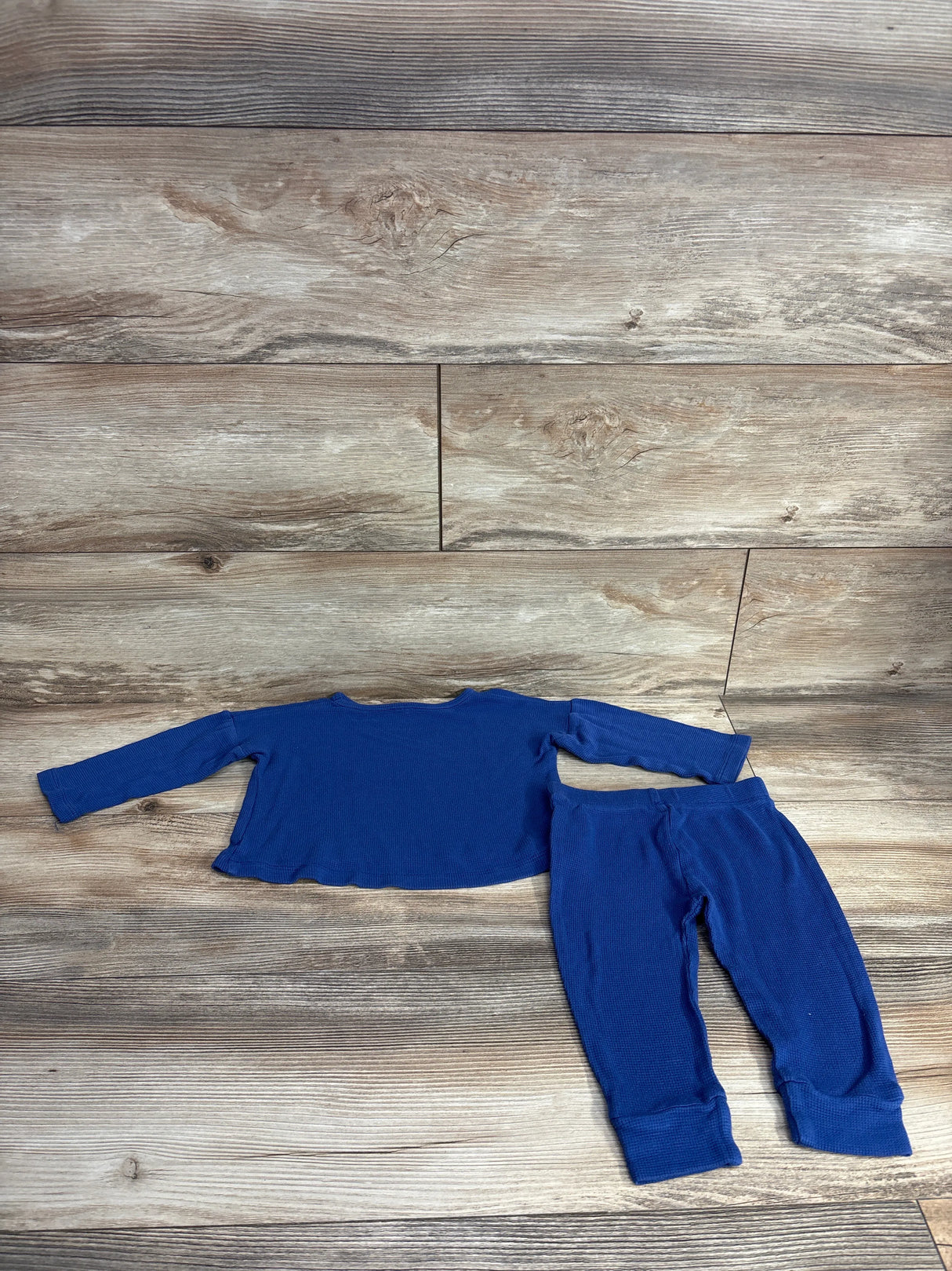 Larkspur Long PJ 2pc Set Navy sz 18m-2T