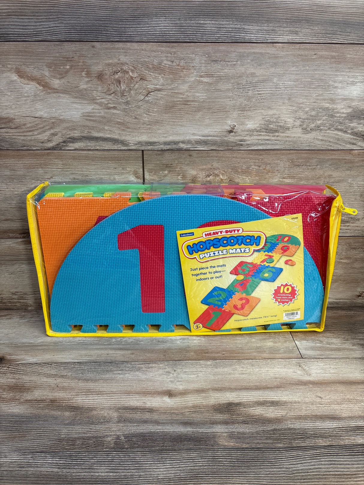 NEW Lakeshore Heavy-Duty Hopscotch Puzzle Mats - Me n Mommy To Be