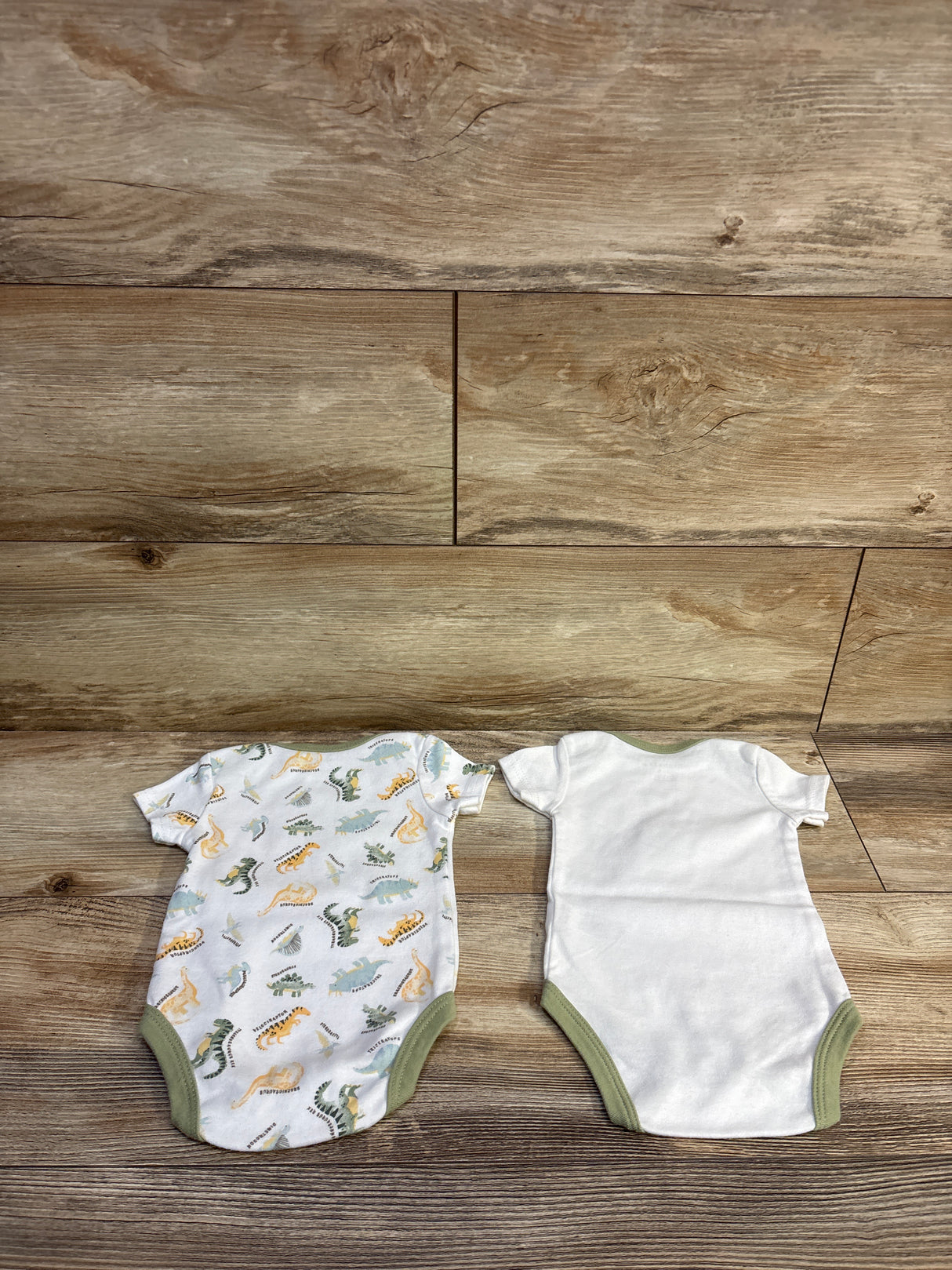 Chick Pea 2pk Bodysuits White sz 3-6m