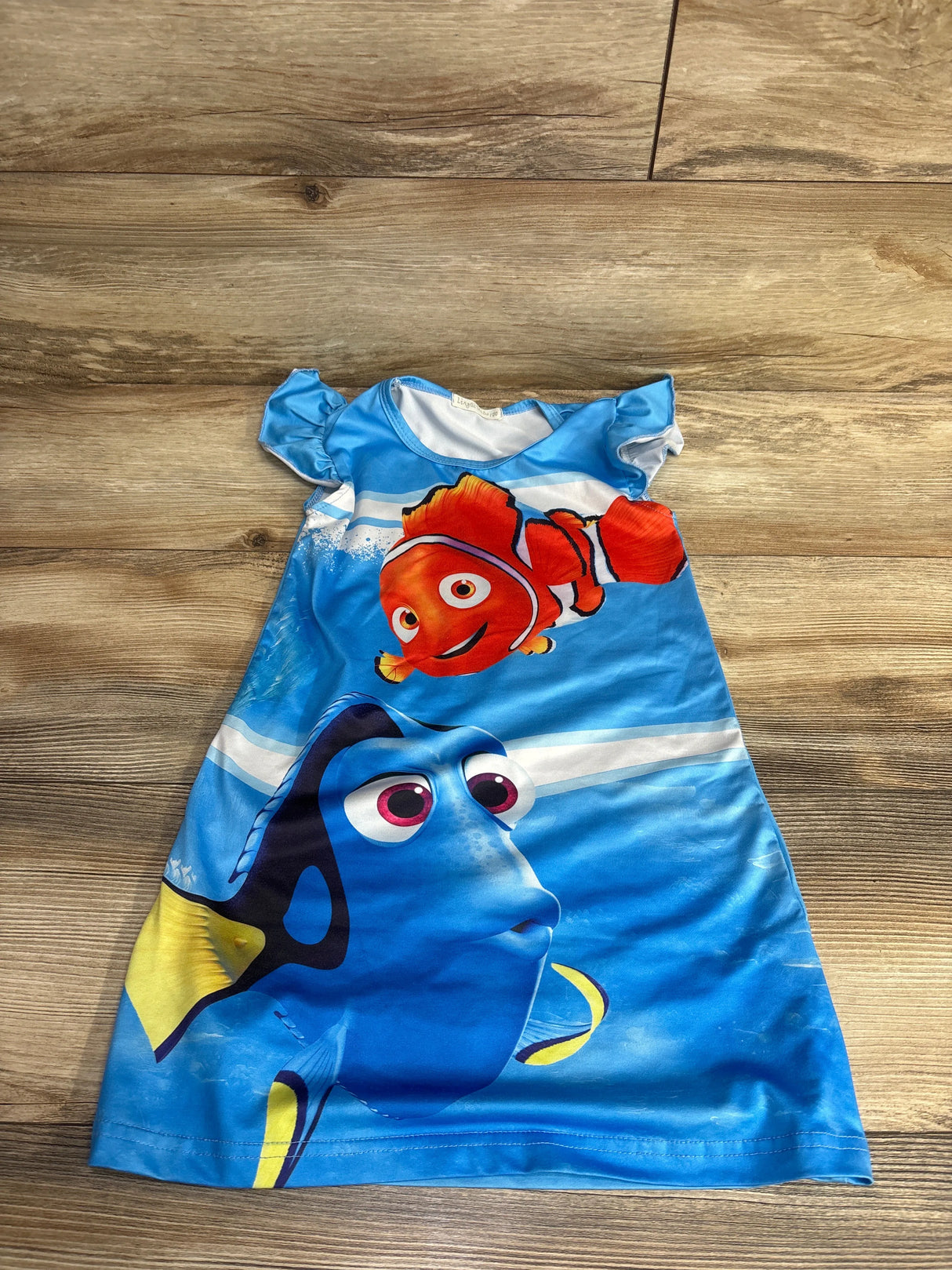 Finding Nemo Night Gown Blue sz 2T