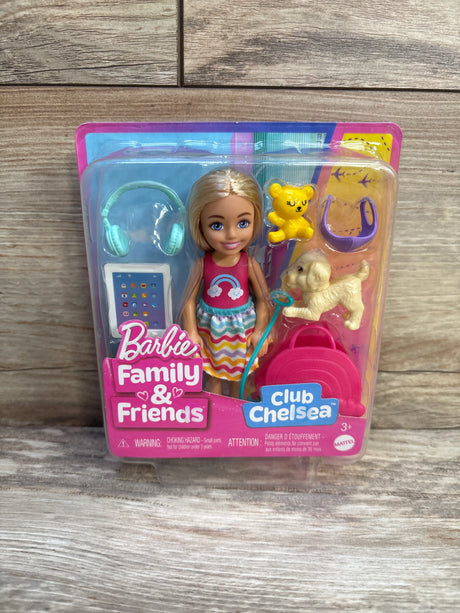NEW Barbie Chelsea Doll & Accessories Travel Set with Puppy - Me n Mommy To Be
