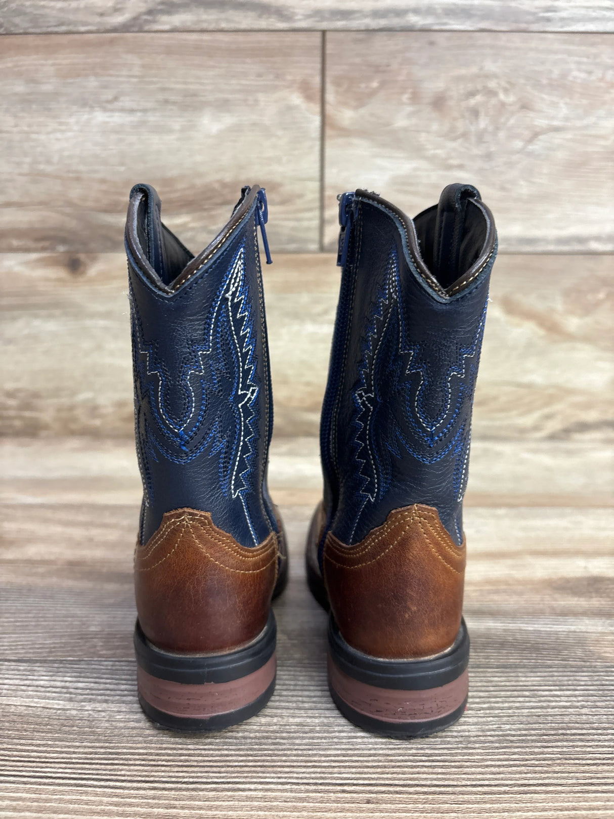 J.B. Dillon Western Cowboy Boots, Brown sz 9.5c