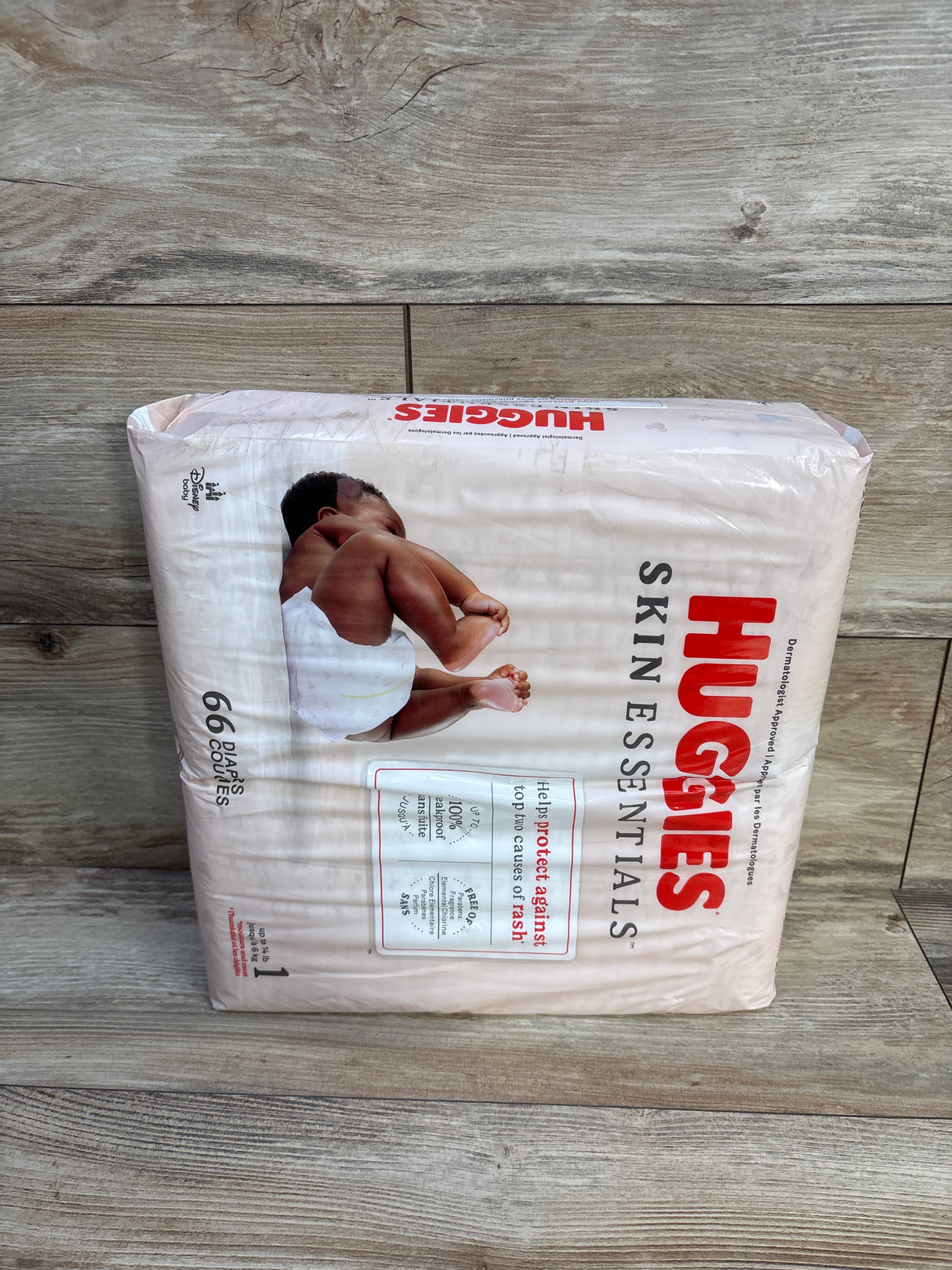 NEW Huggies Skin Essentials Diapers Size 1 66ct.