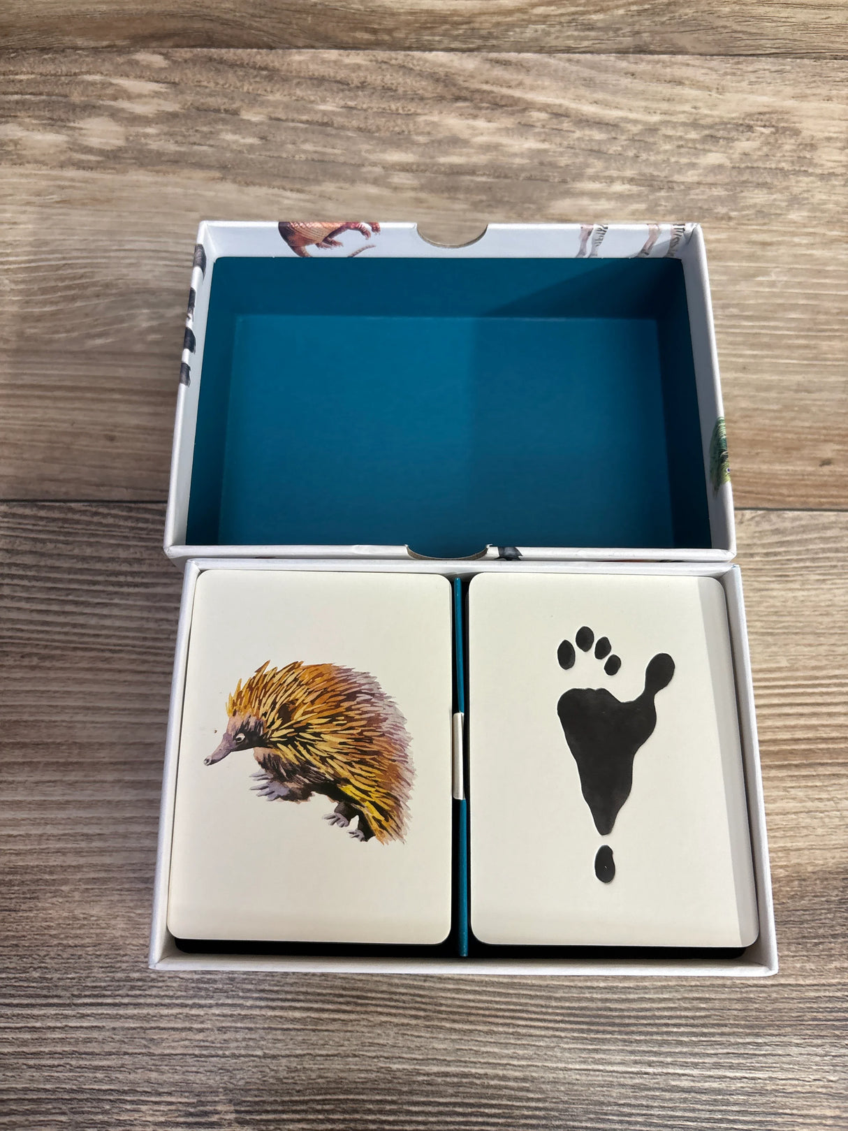 Match a Track: Match 25 Animals to Their Paw Prints Cards