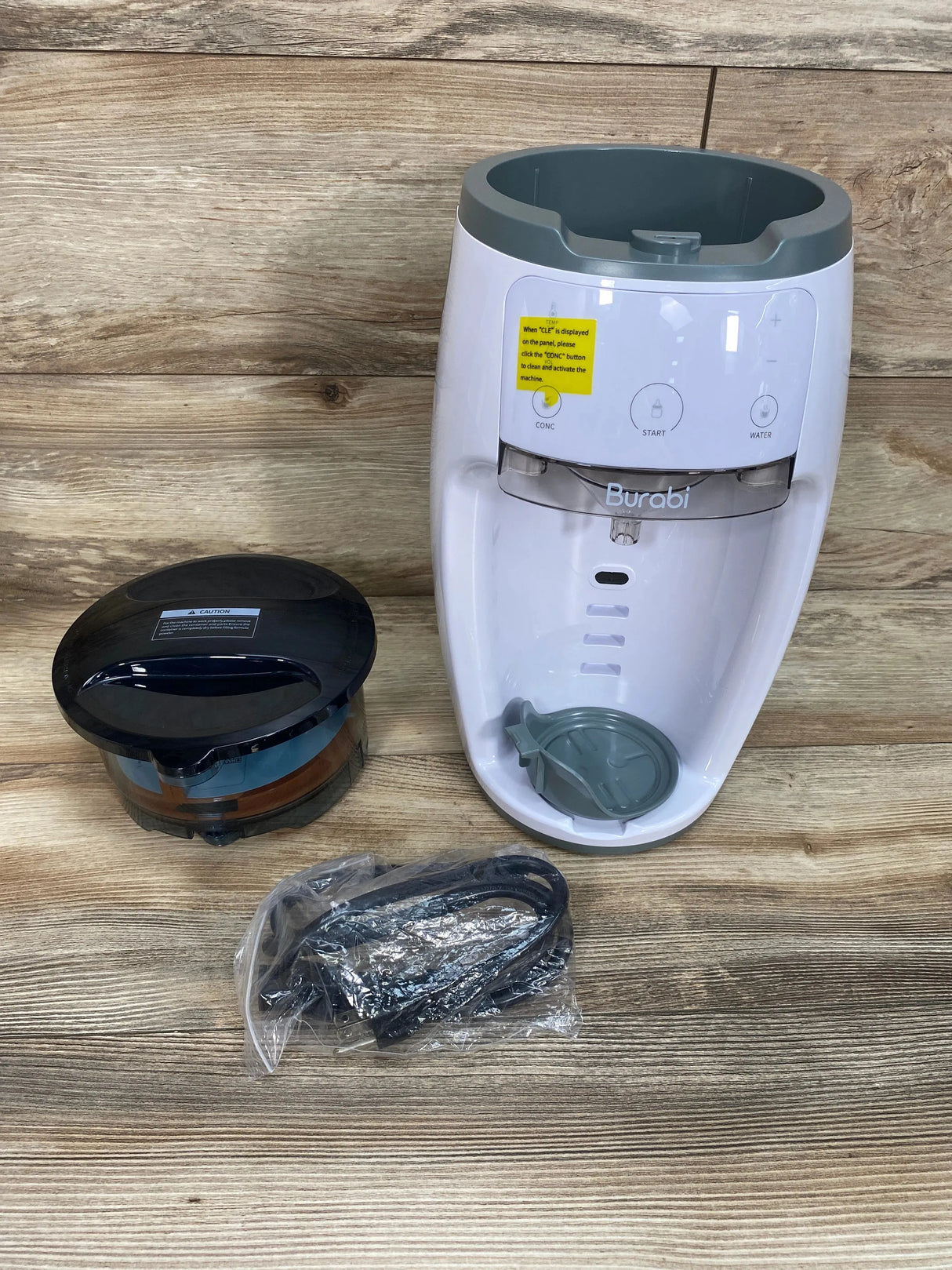 Burabi Formula Milk Maker/Mixer White - Me n Mommy To Be